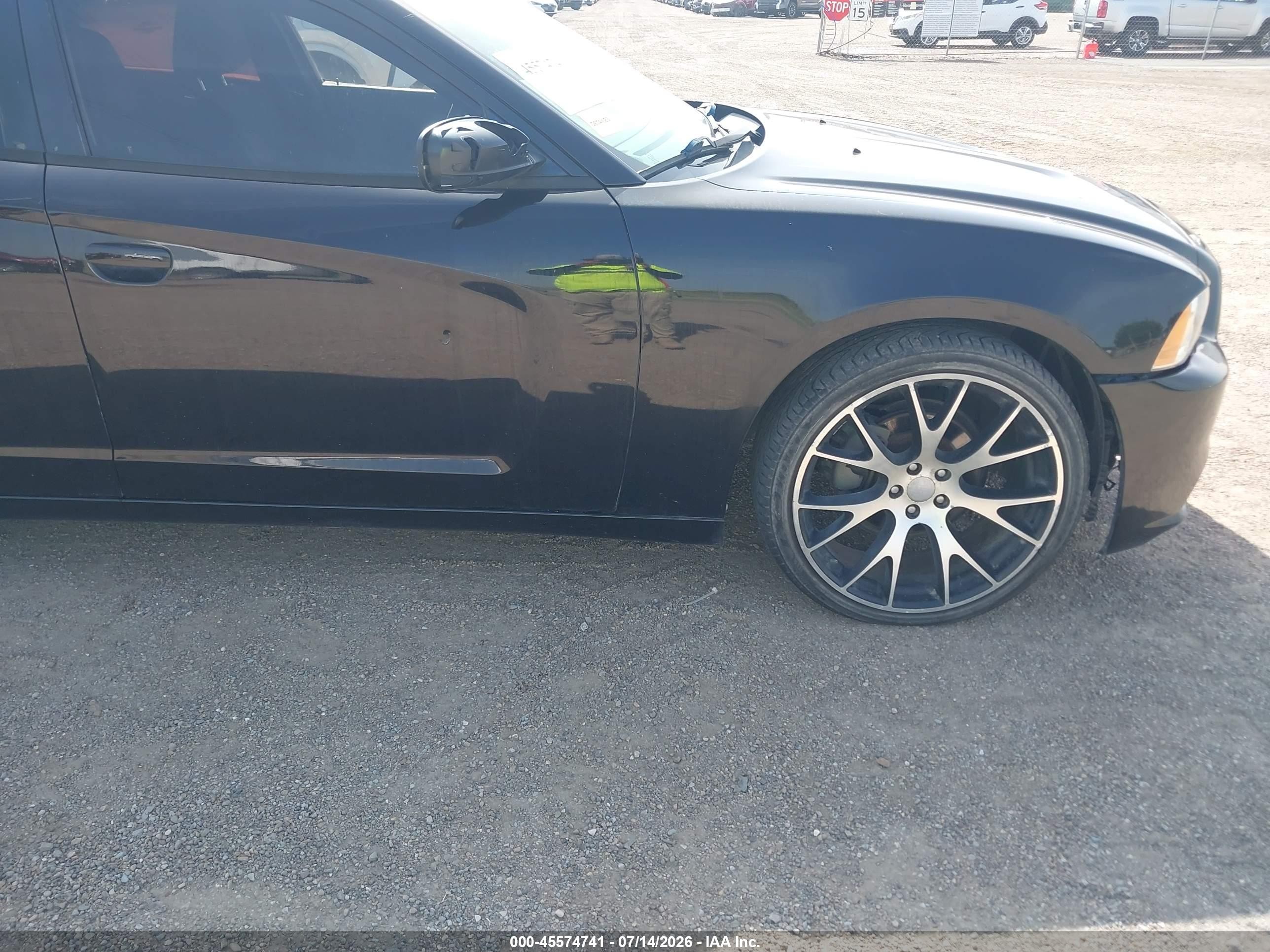 2013 Dodge Charger Sxt Black vin: 2C3CDXHG2DH587352