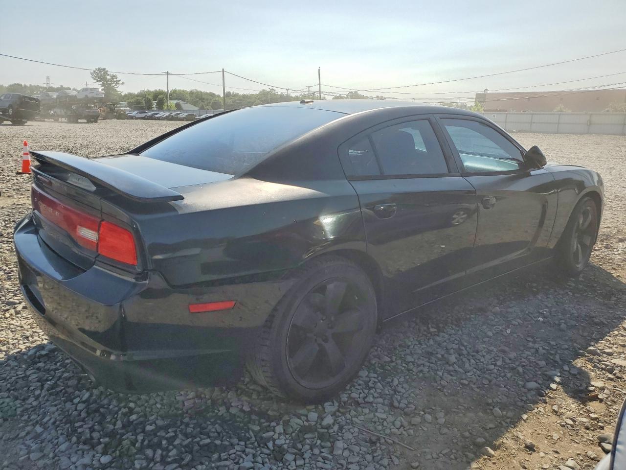 2013 Dodge Charger Sxt Black vin: 2C3CDXHG2DH610063