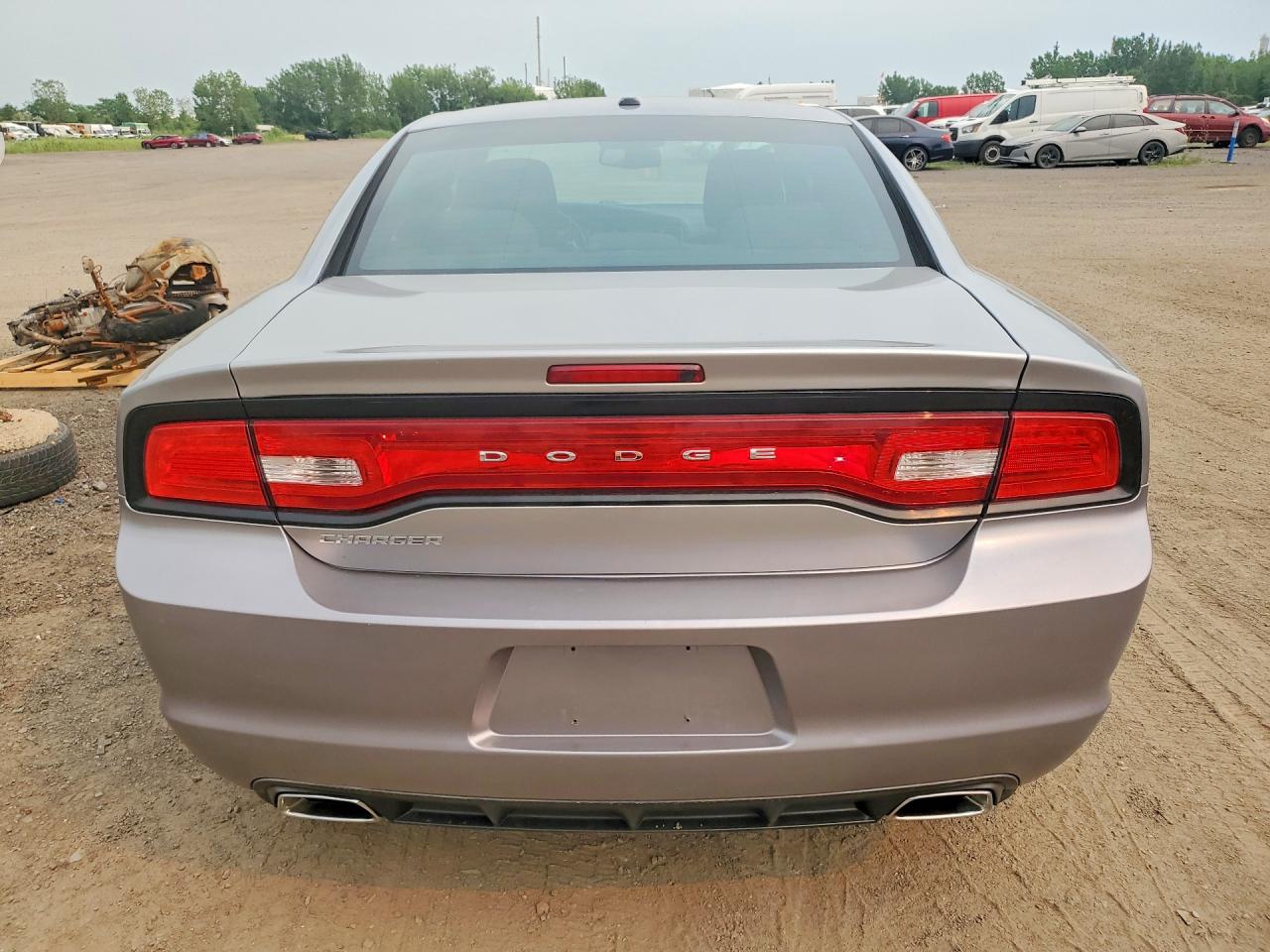 2013 Dodge Charger Sxt Silver vin: 2C3CDXHG2DH635884