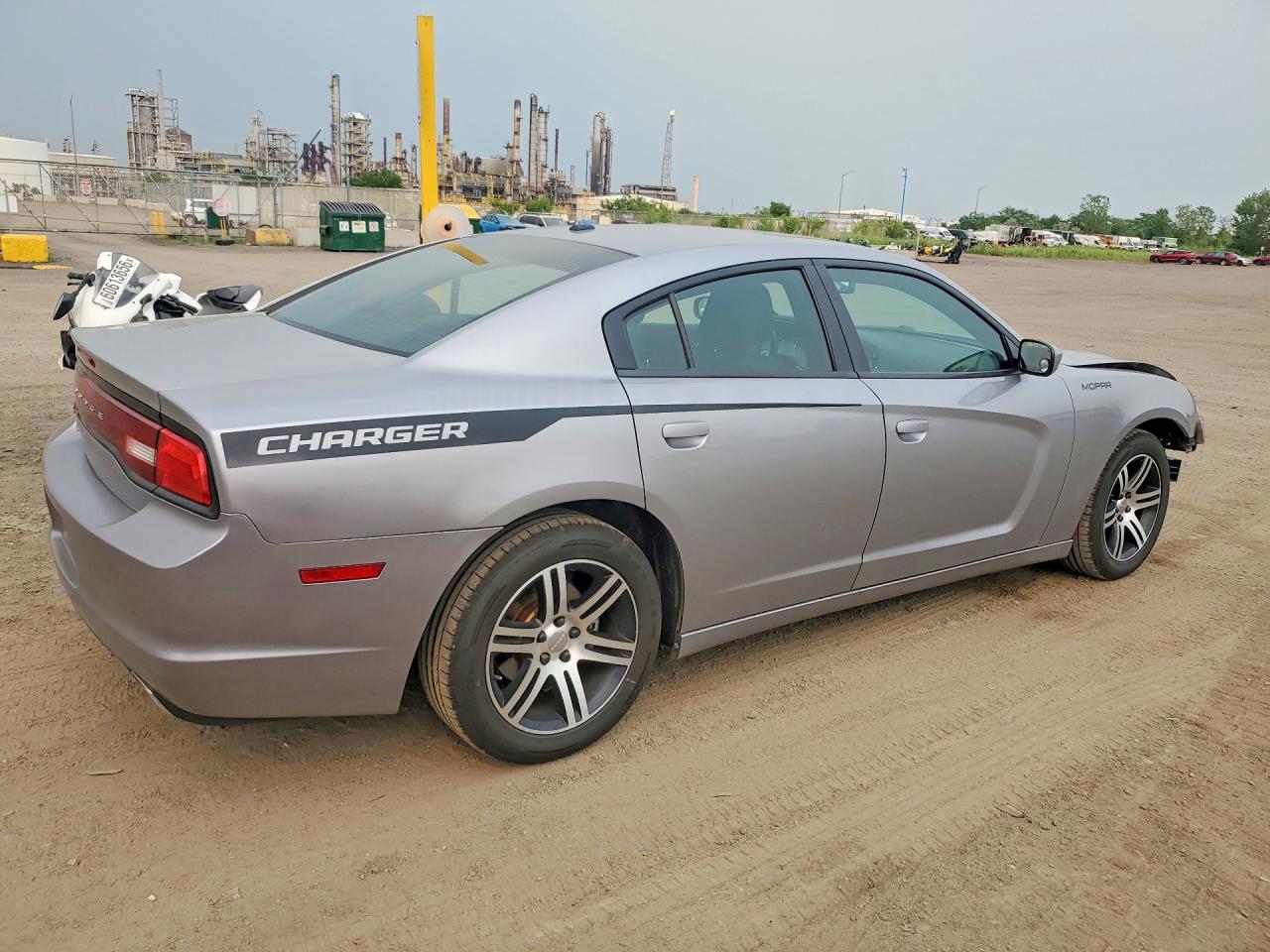 2013 Dodge Charger Sxt Silver vin: 2C3CDXHG2DH635884