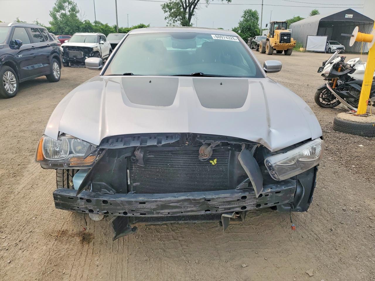 2013 Dodge Charger Sxt Silver vin: 2C3CDXHG2DH635884