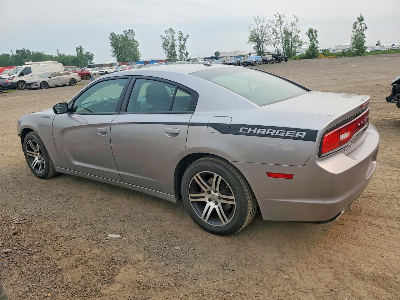 2013 Dodge Charger Sxt Silver vin: 2C3CDXHG2DH635884