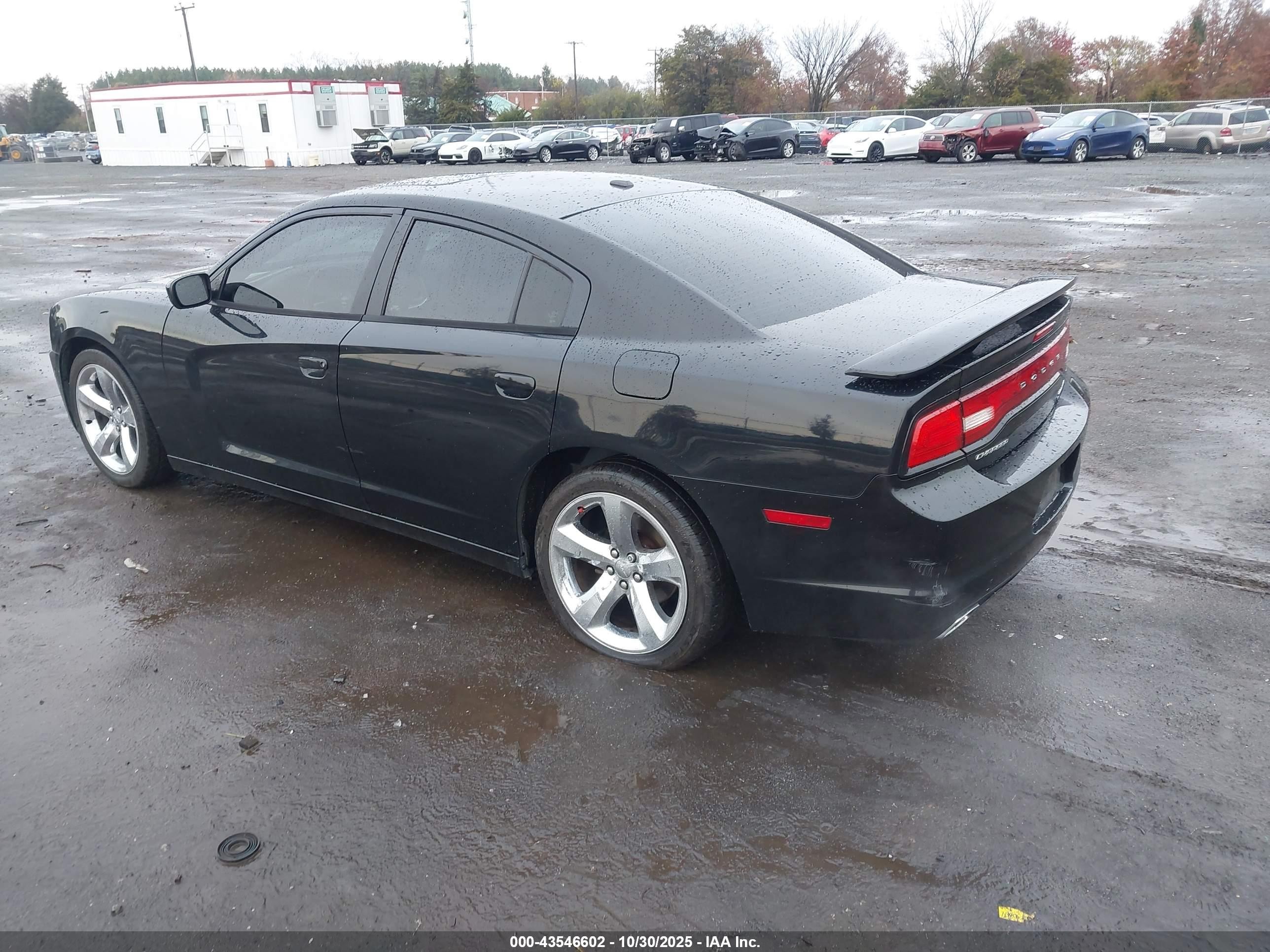 2013 Dodge Charger Sxt Black vin: 2C3CDXHG2DH669792