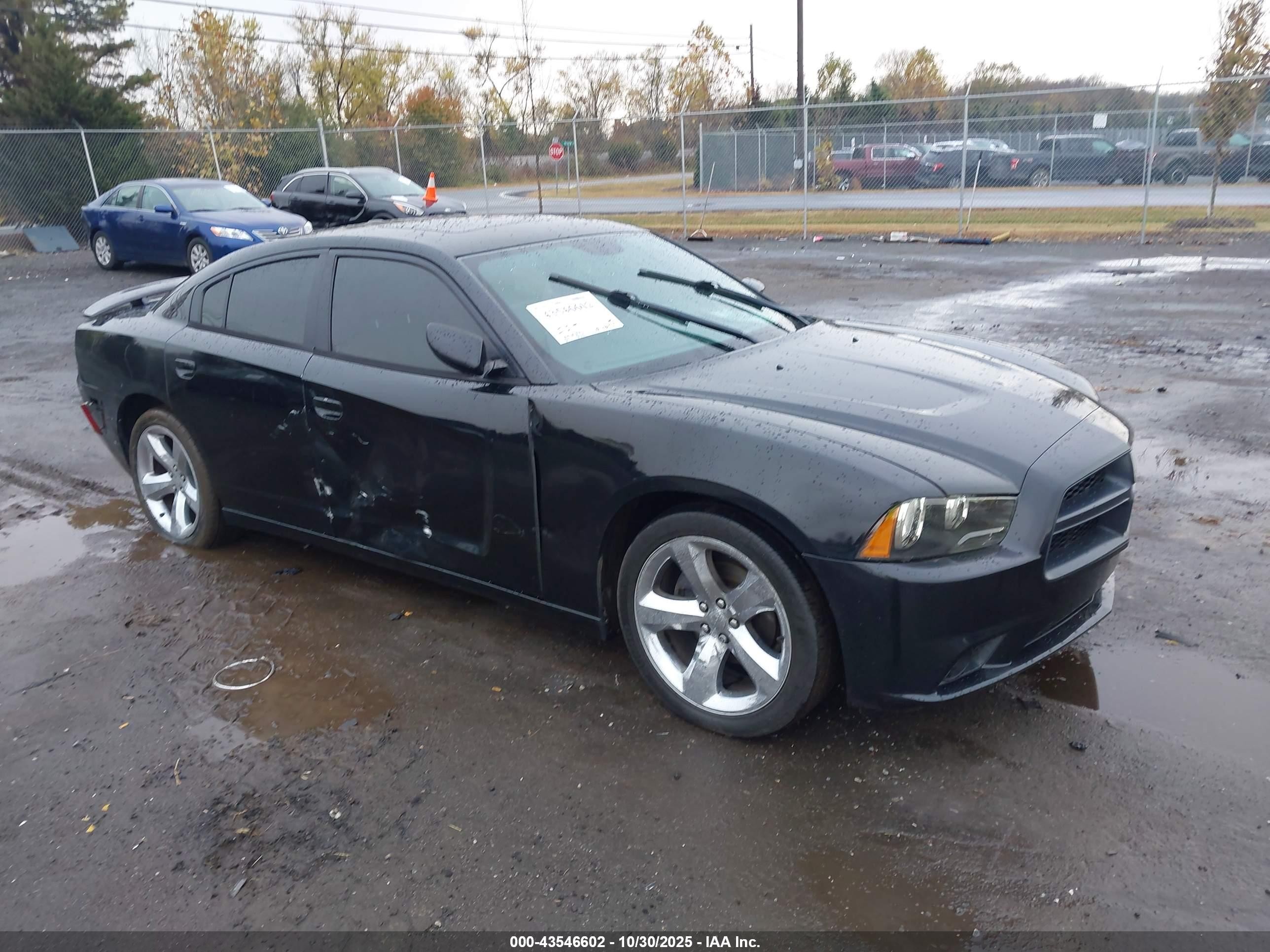 2013 Dodge Charger Sxt Black vin: 2C3CDXHG2DH669792