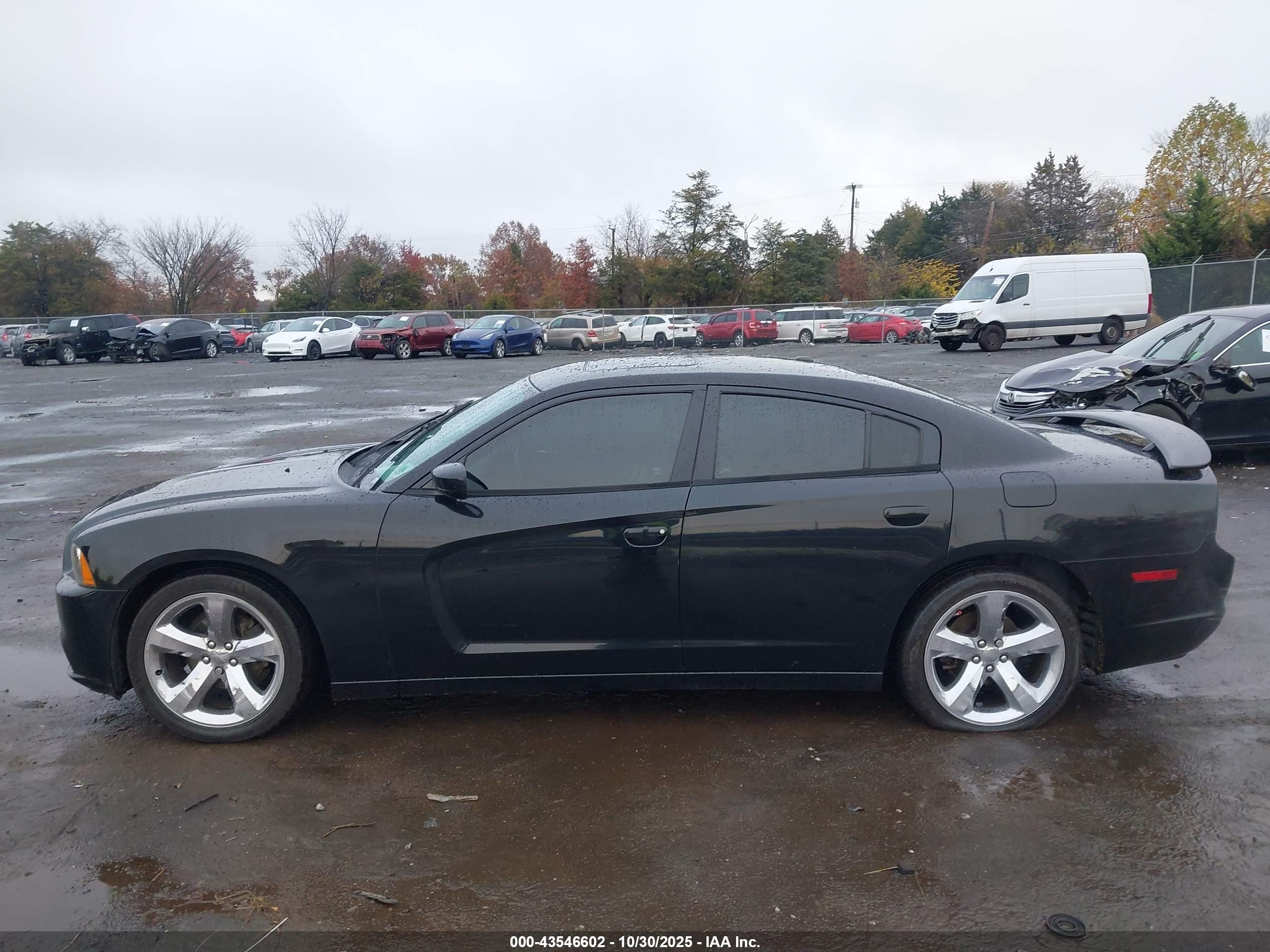 2013 Dodge Charger Sxt Black vin: 2C3CDXHG2DH669792