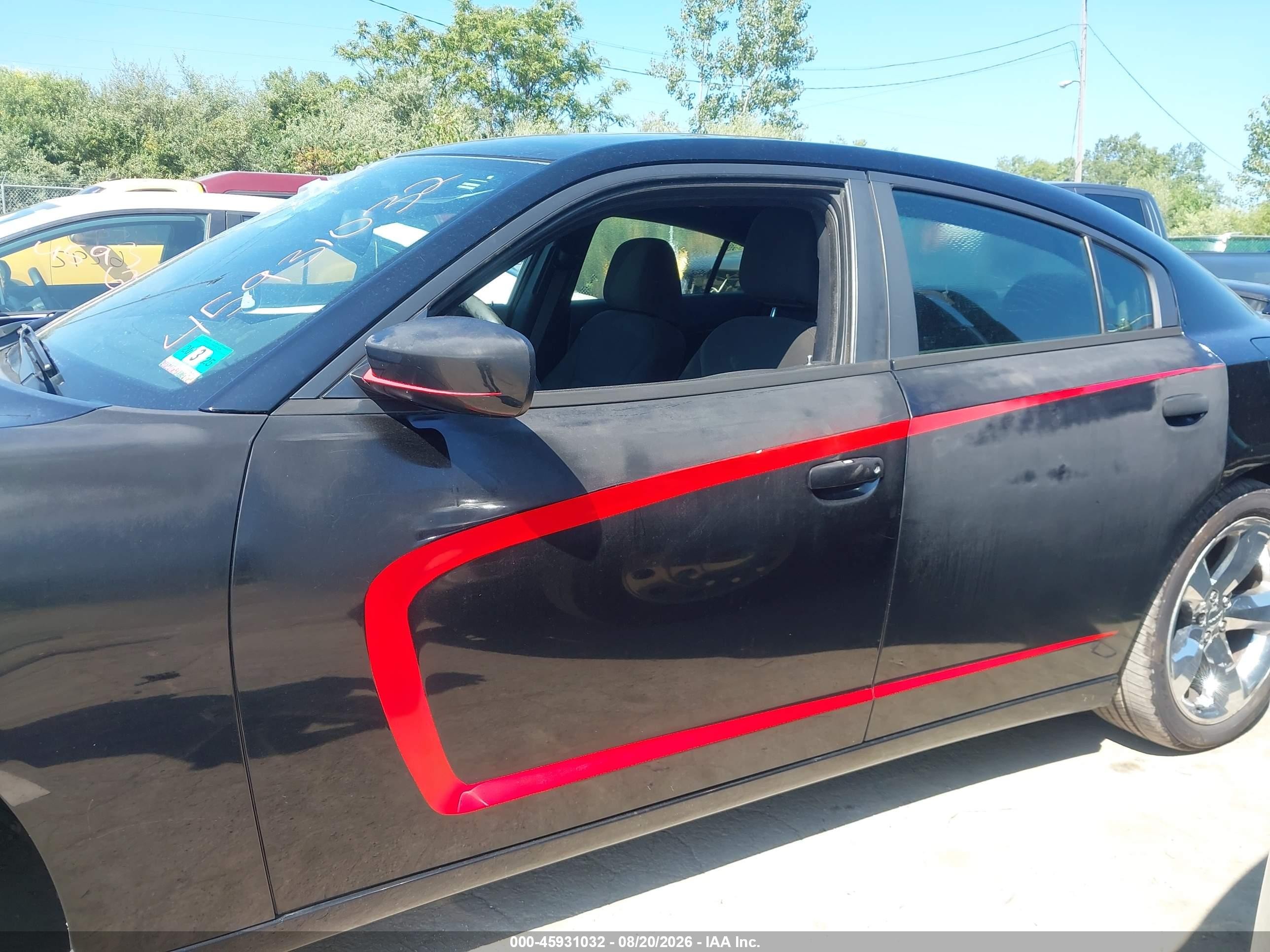 2014 Dodge Charger Sxt Black vin: 2C3CDXHG2EH138089