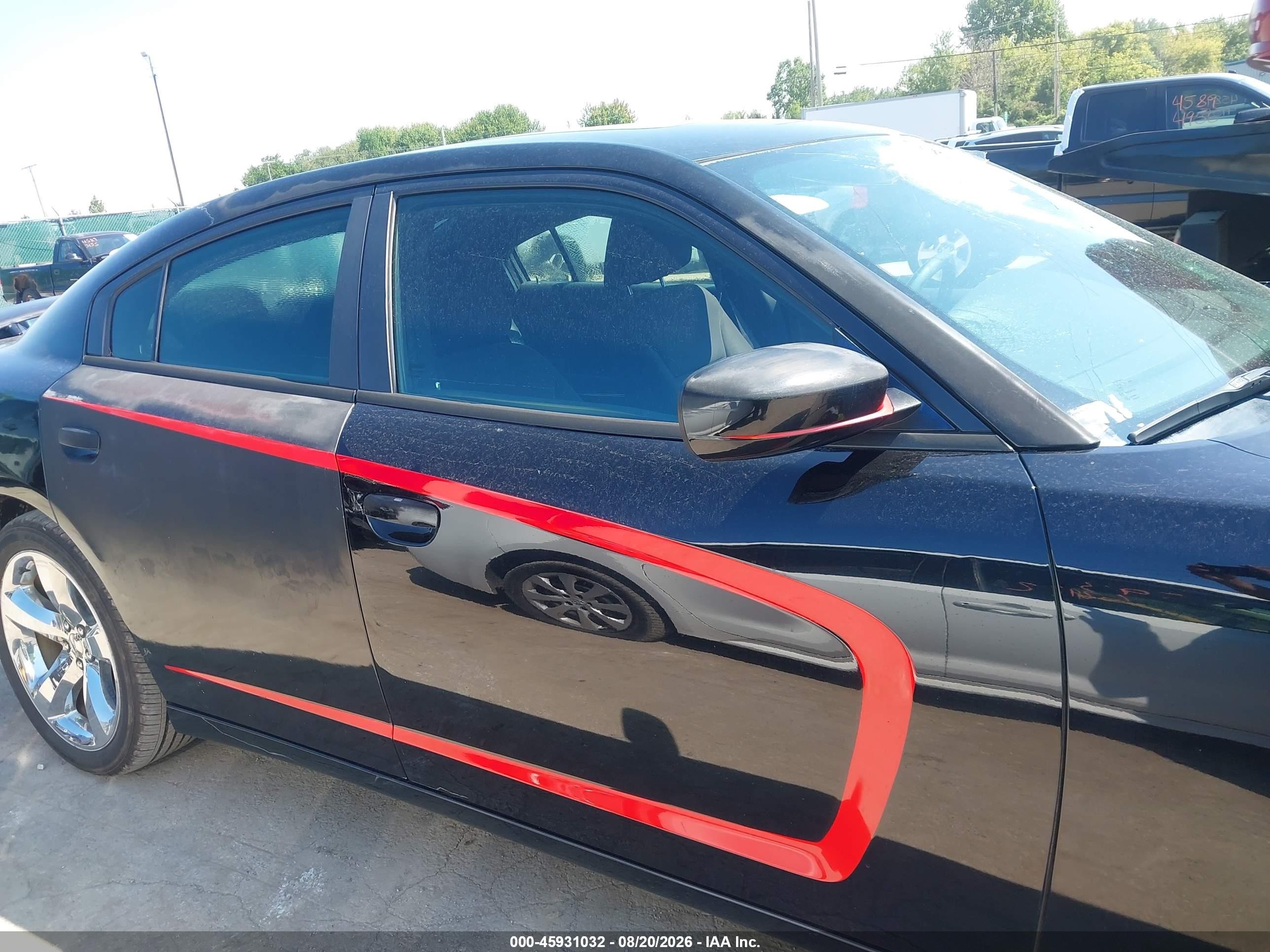2014 Dodge Charger Sxt Black vin: 2C3CDXHG2EH138089