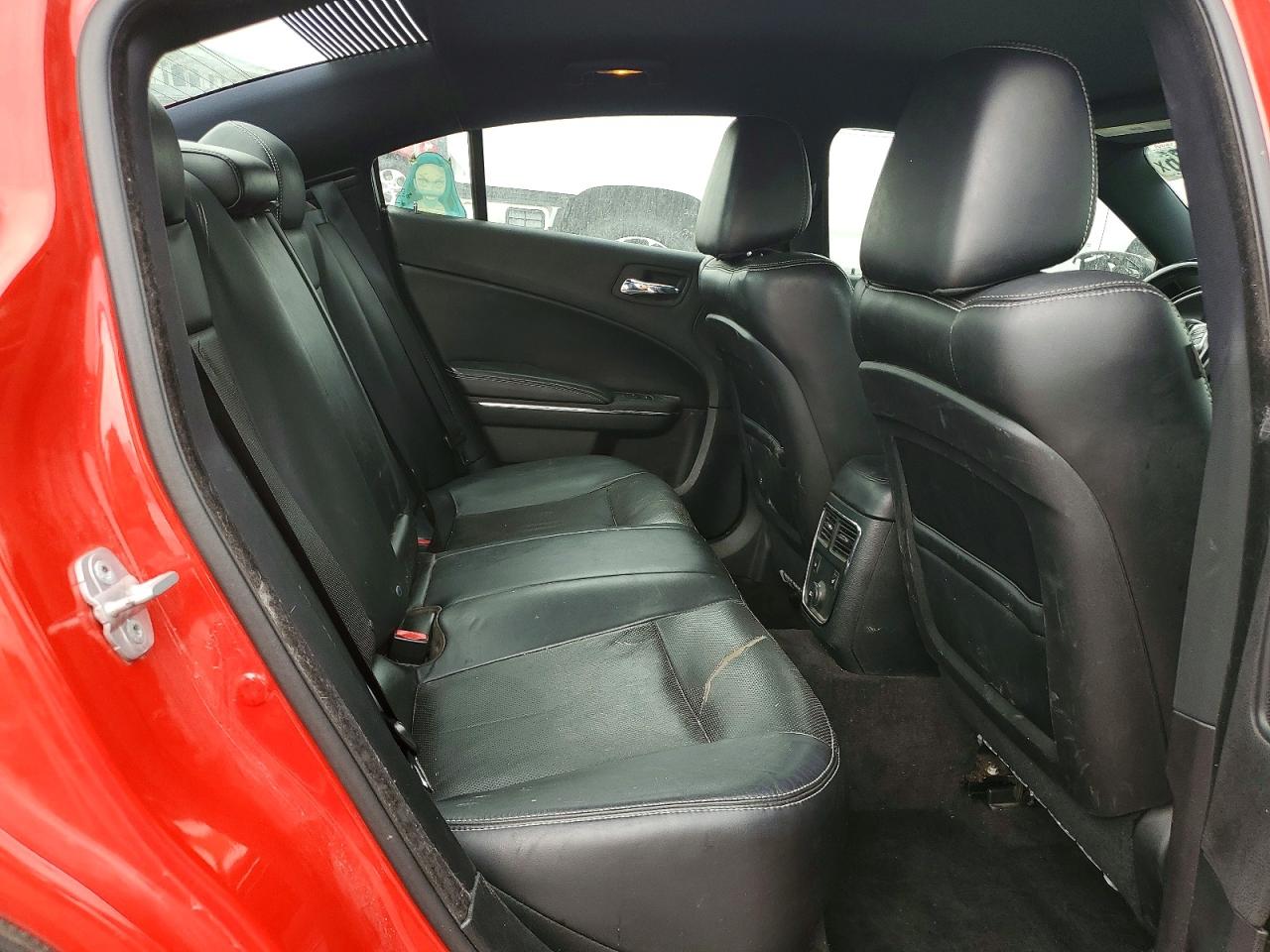 2014 Dodge Charger Sxt Red vin: 2C3CDXHG2EH148377