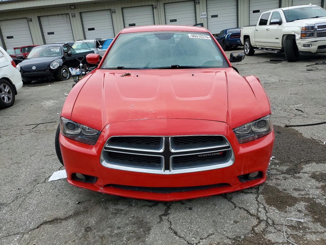 2014 Dodge Charger Sxt Red vin: 2C3CDXHG2EH148377