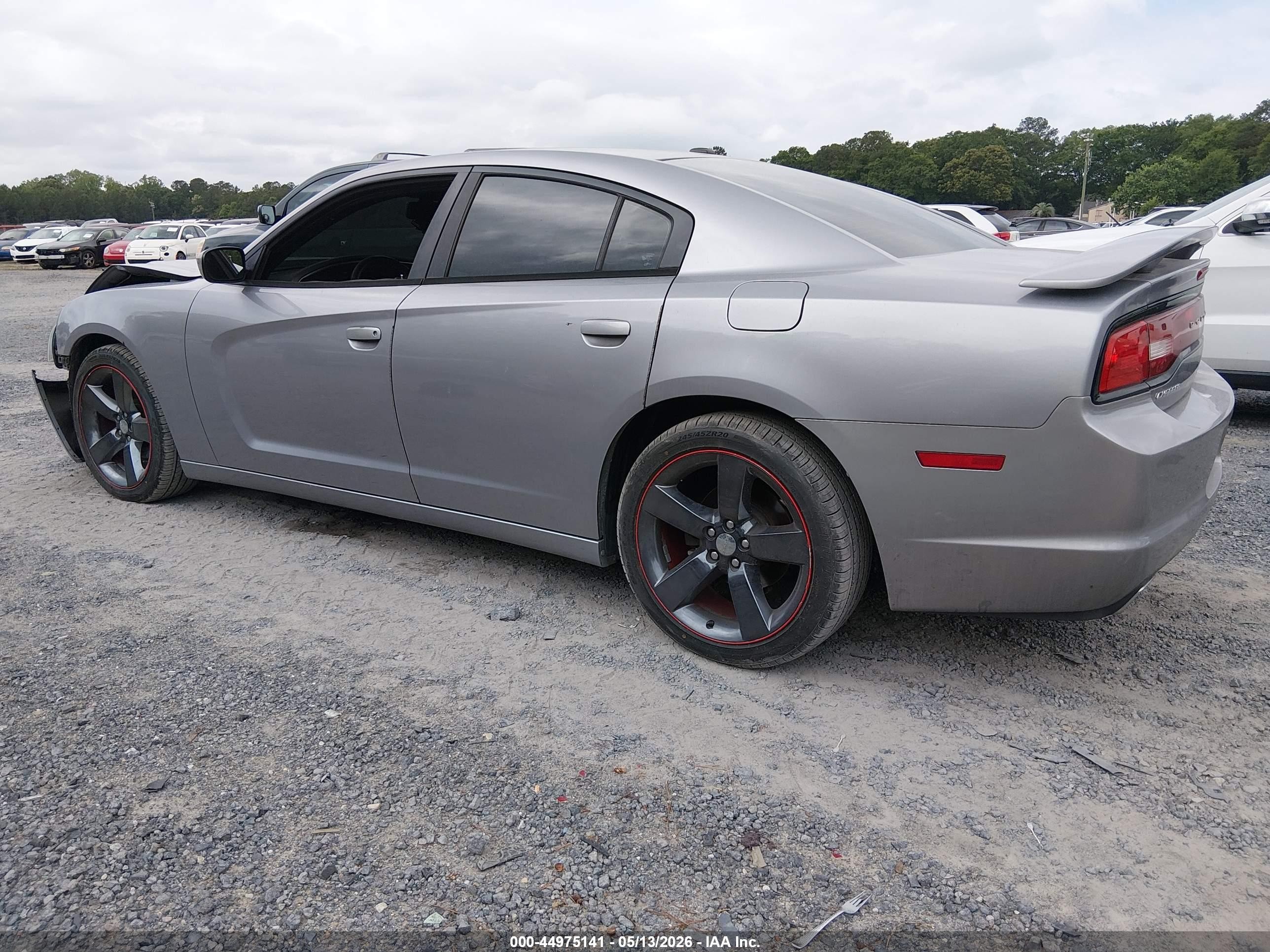 2014 Dodge Charger Sxt Silver vin: 2C3CDXHG2EH206732