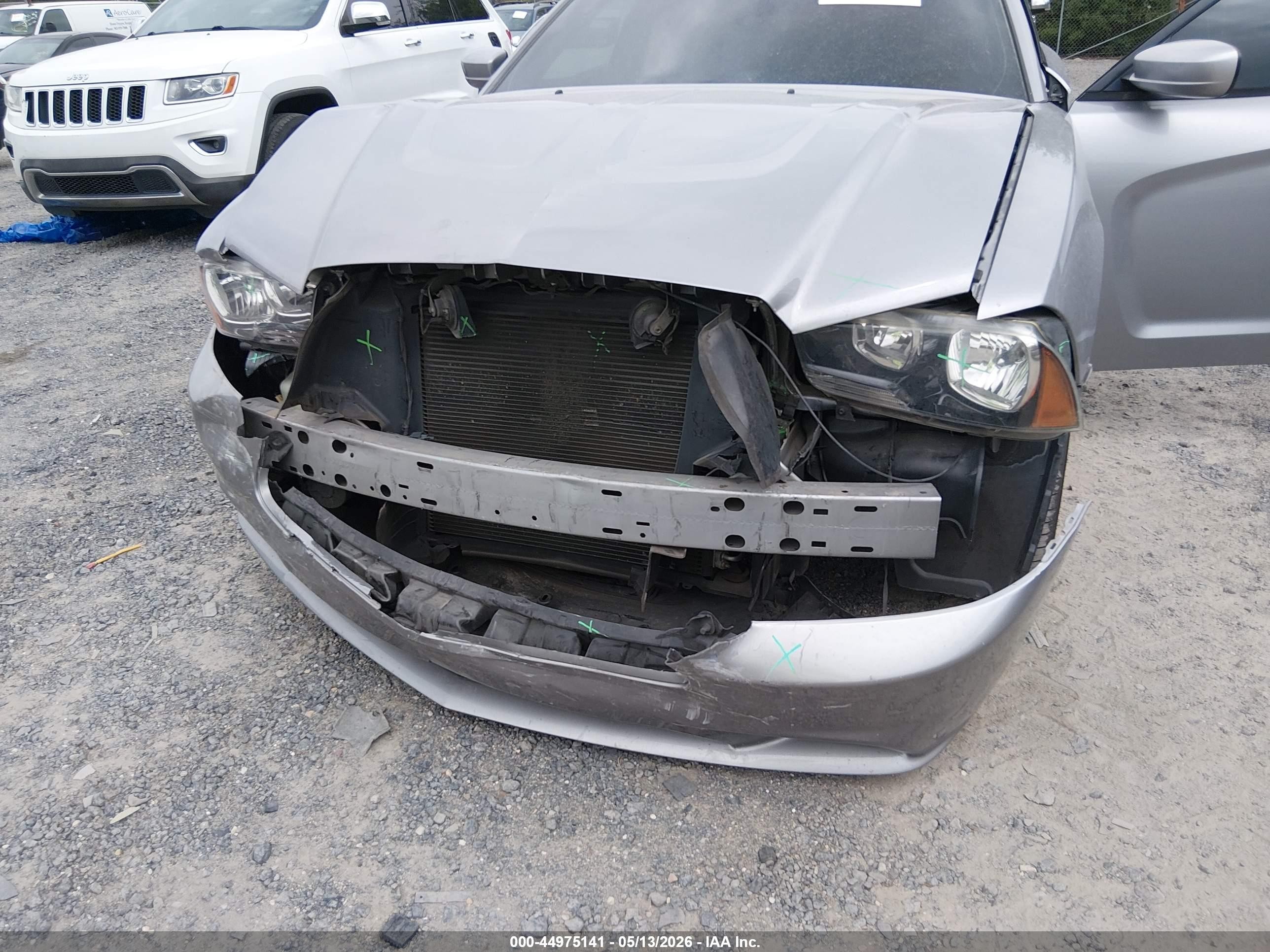 2014 Dodge Charger Sxt Silver vin: 2C3CDXHG2EH206732
