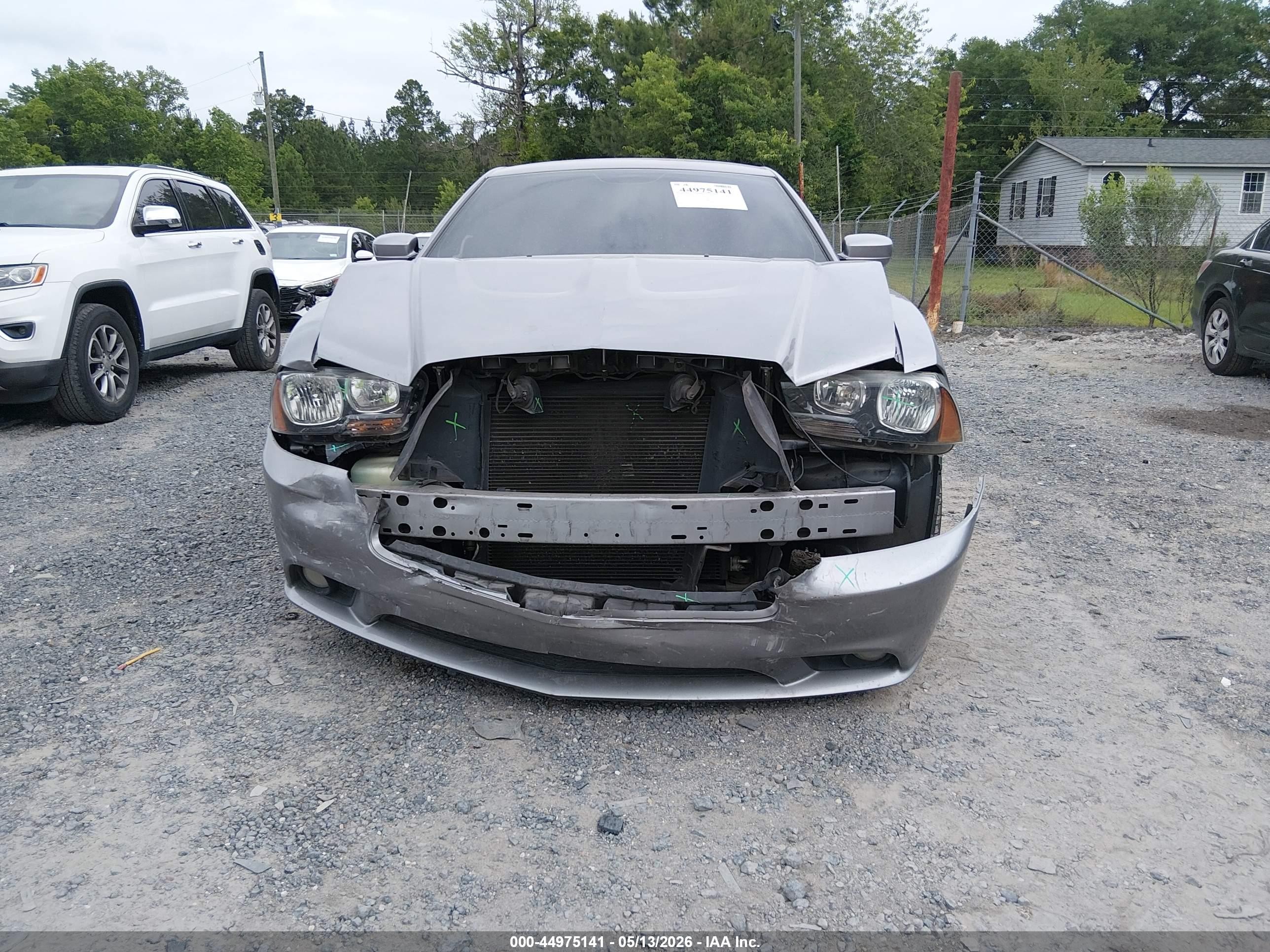 2014 Dodge Charger Sxt Silver vin: 2C3CDXHG2EH206732