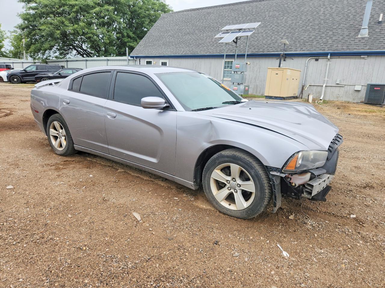 2014 Dodge Charger Sxt Silver vin: 2C3CDXHG2EH227662