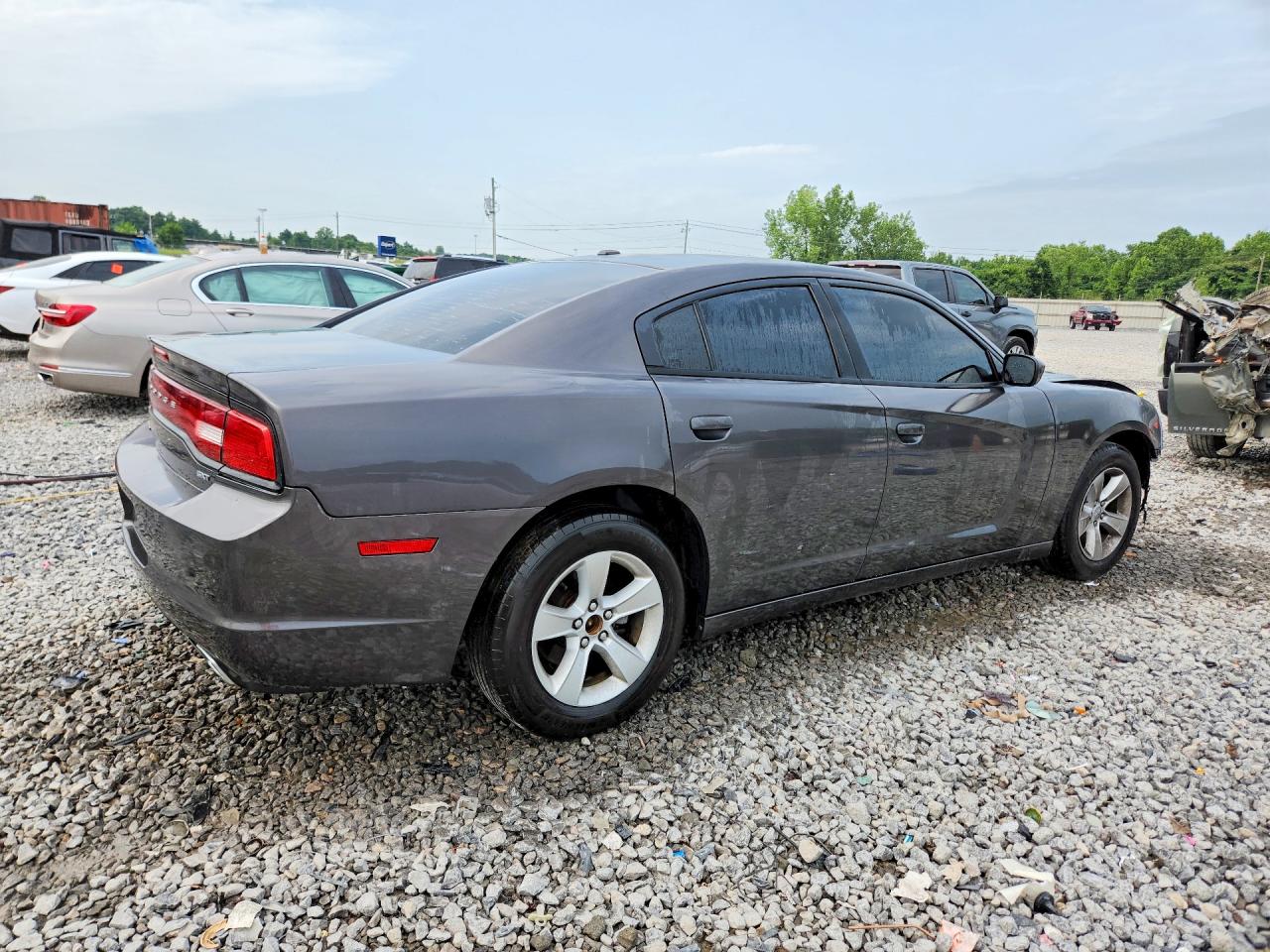 2014 Dodge Charger Sxt Charcoal vin: 2C3CDXHG2EH271628