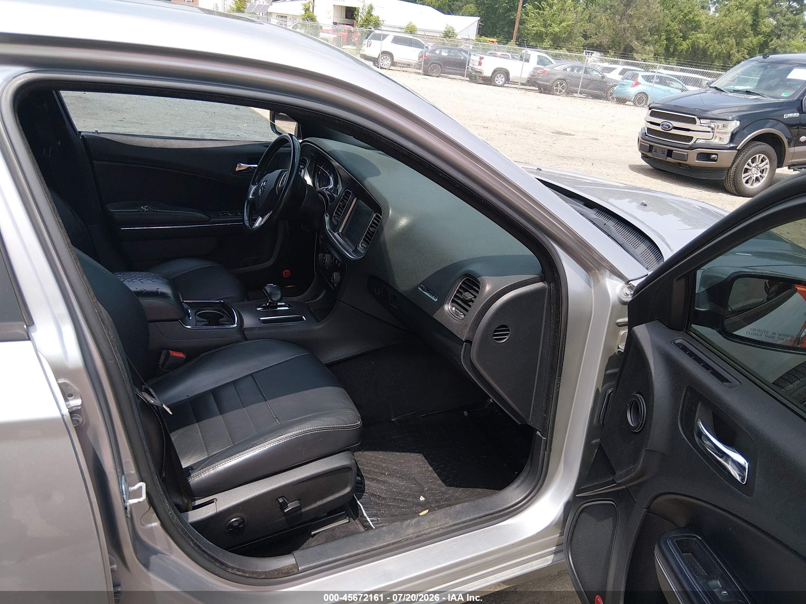 2014 Dodge Charger Sxt Plus Gray vin: 2C3CDXHG2EH279700