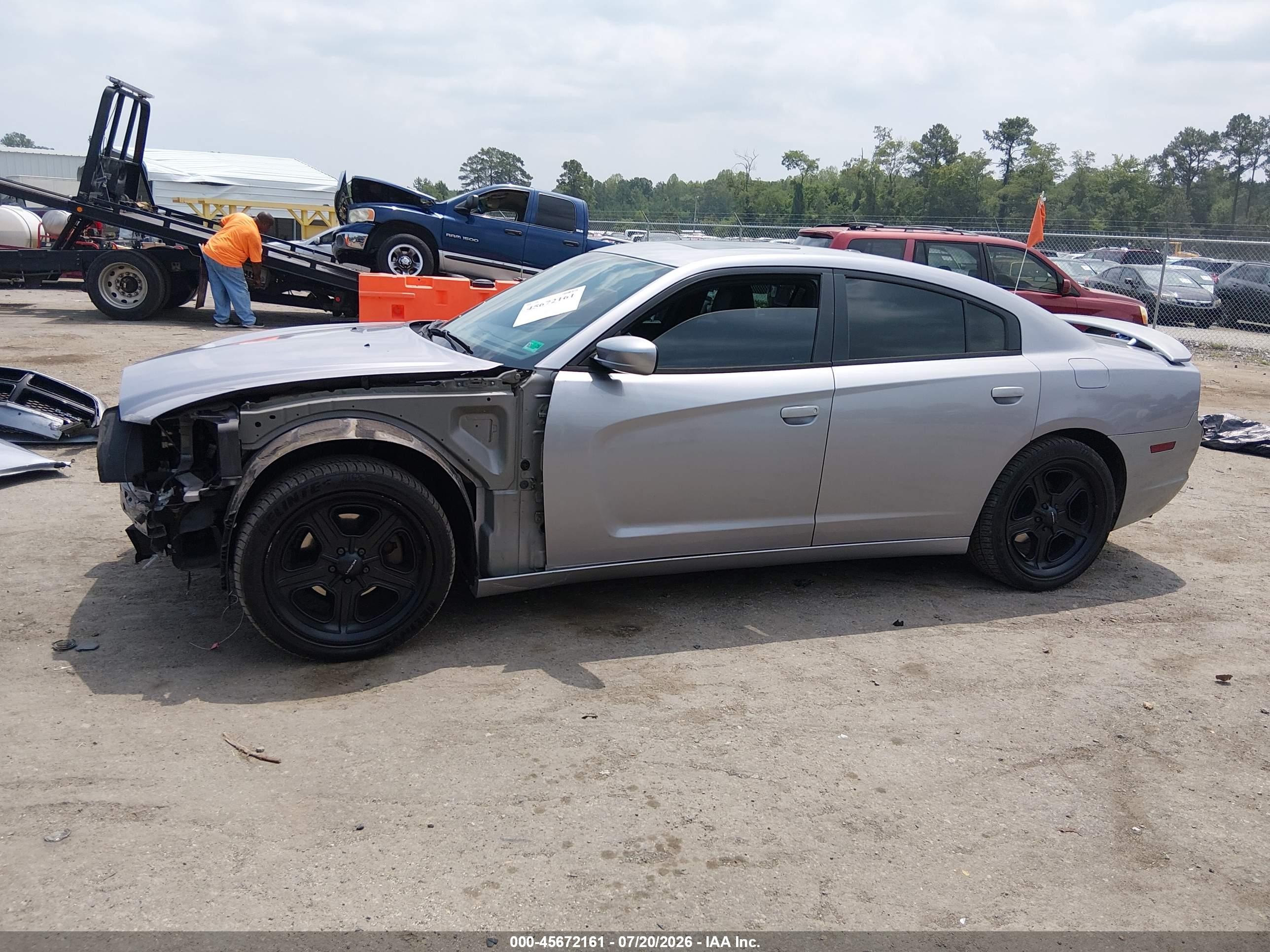 2014 Dodge Charger Sxt Plus Gray vin: 2C3CDXHG2EH279700