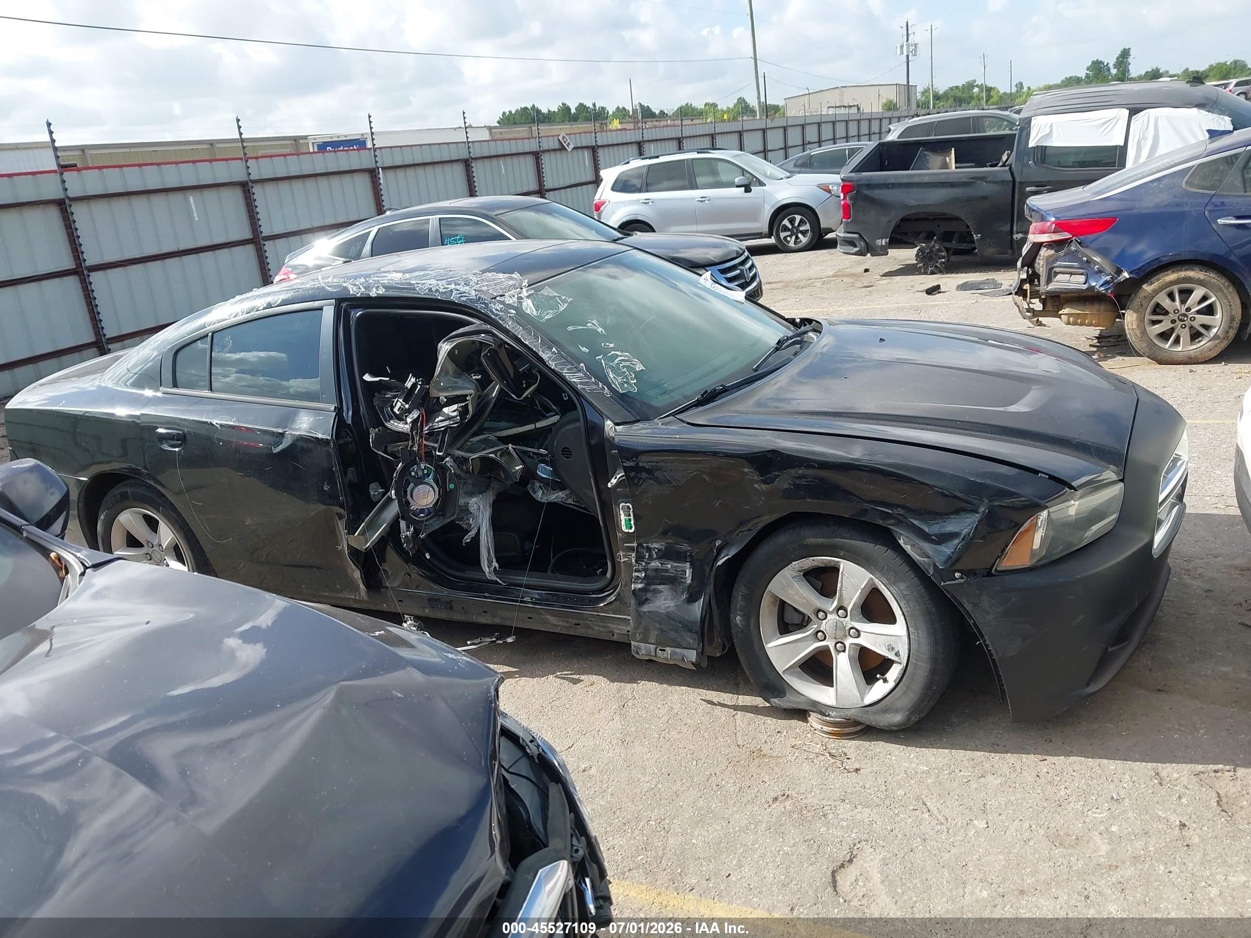 2014 Dodge Charger Sxt Black vin: 2C3CDXHG2EH363421