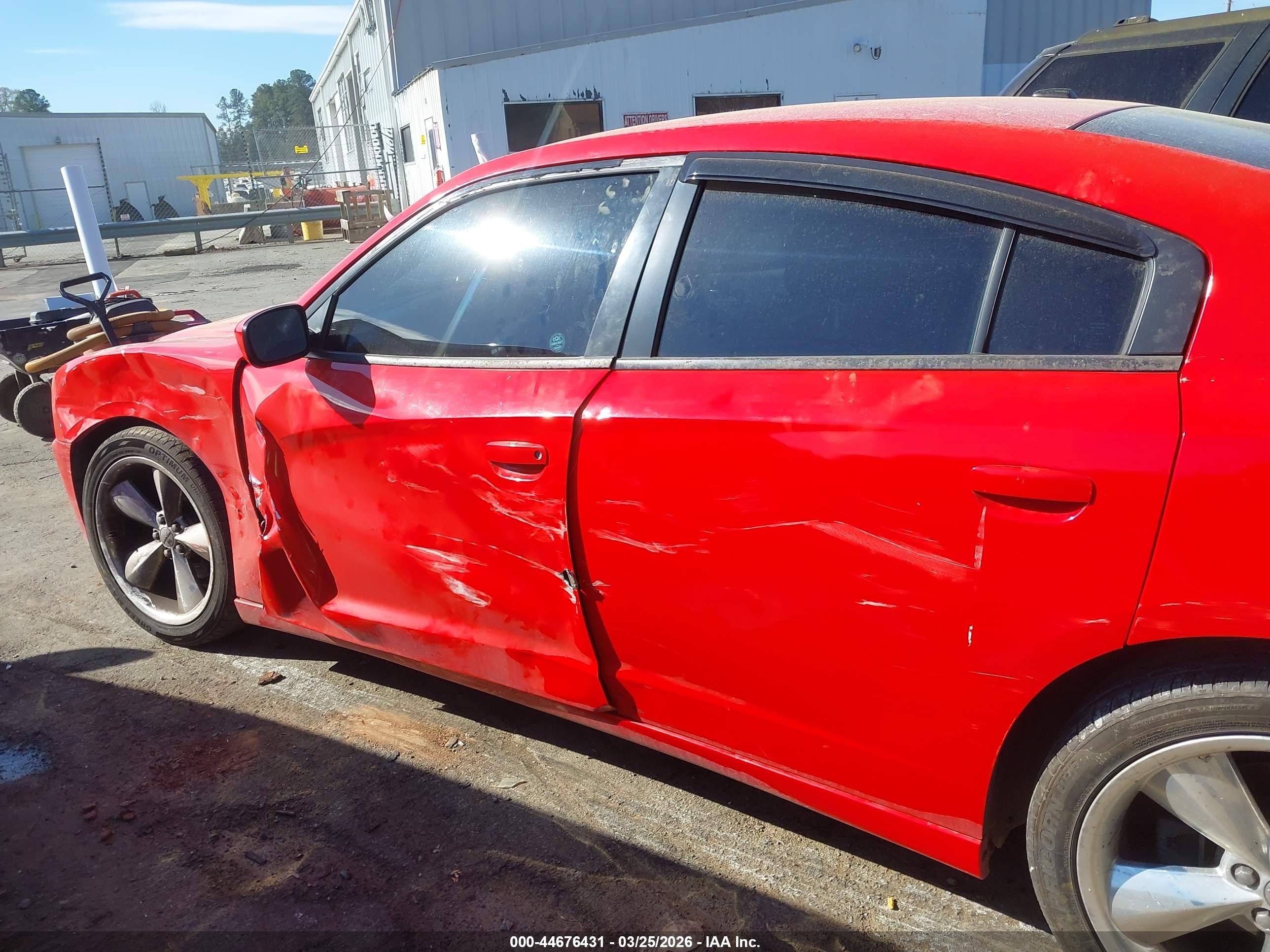 2014 Dodge Charger Sxt Red vin: 2C3CDXHG2EH364360