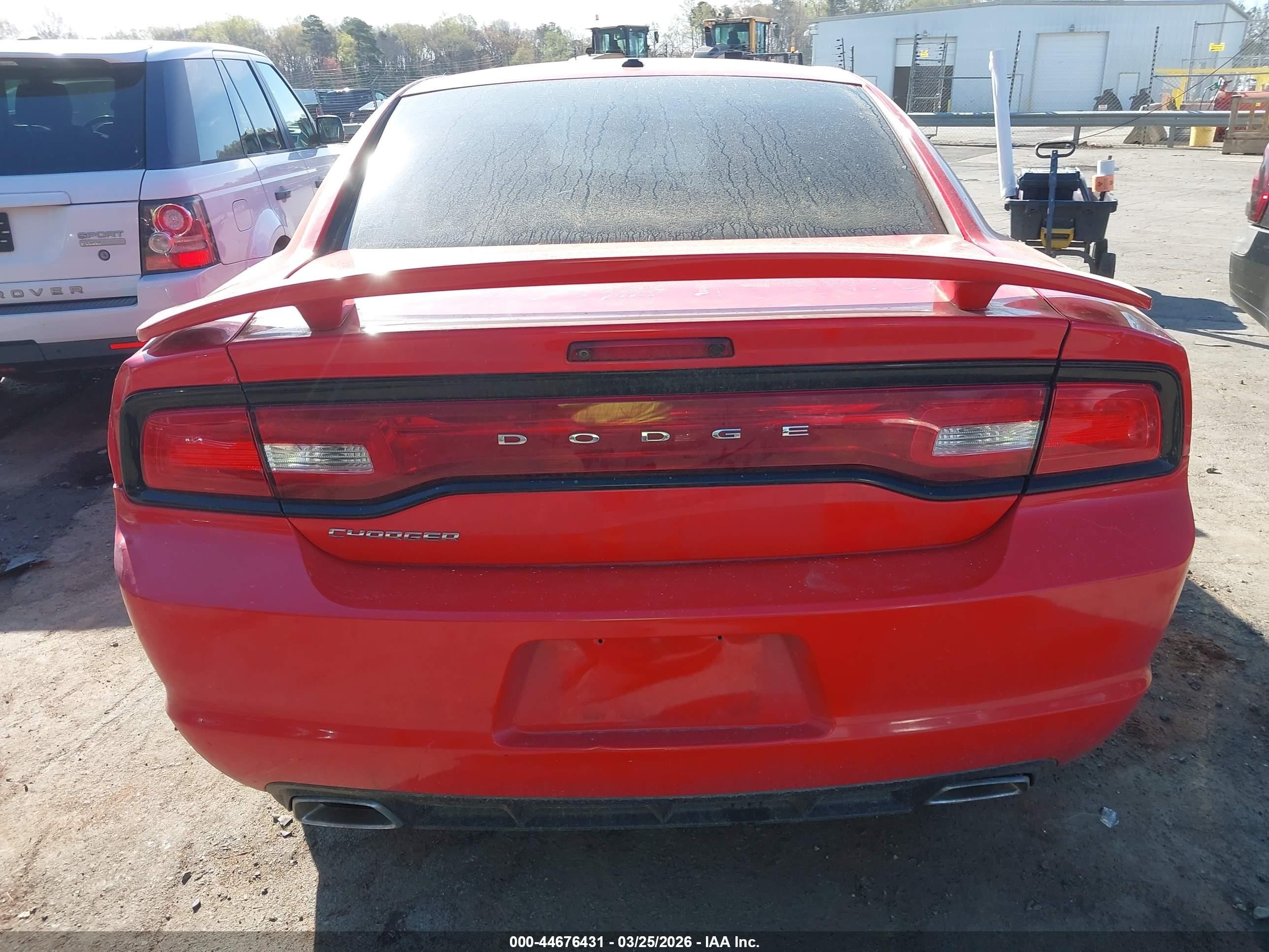 2014 Dodge Charger Sxt Red vin: 2C3CDXHG2EH364360