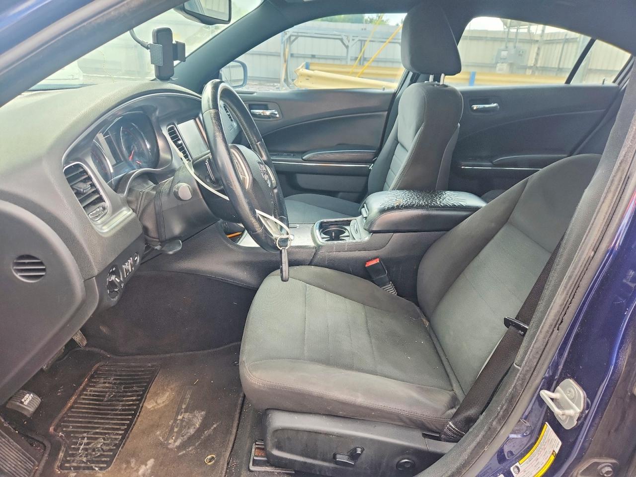 2014 Dodge Charger Sxt Blue vin: 2C3CDXHG2EH370014