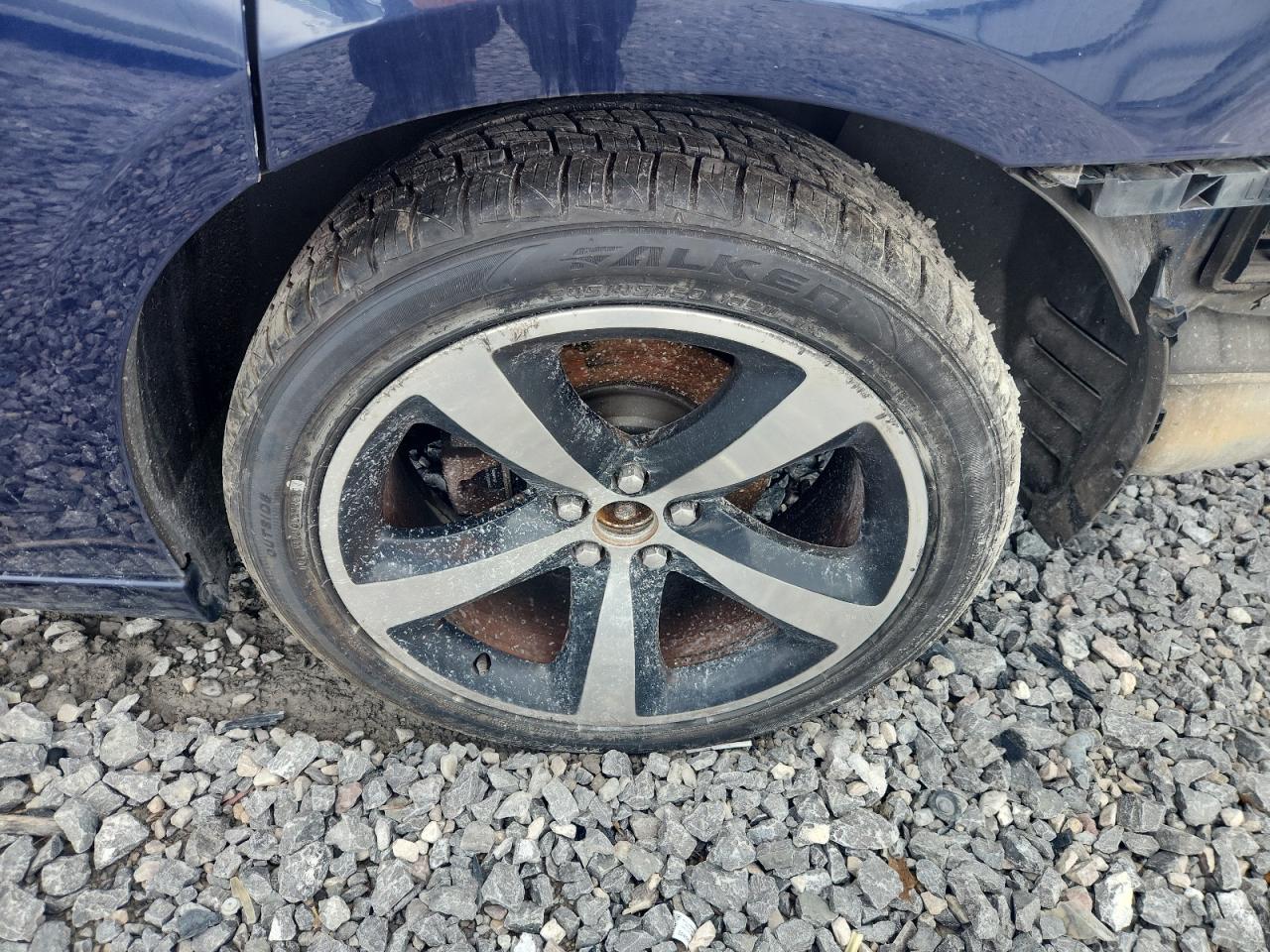 2014 Dodge Charger Sxt Blue vin: 2C3CDXHG2EH370014 Damage: Left Rear Wheel, Curb Rash, > 12 Inches