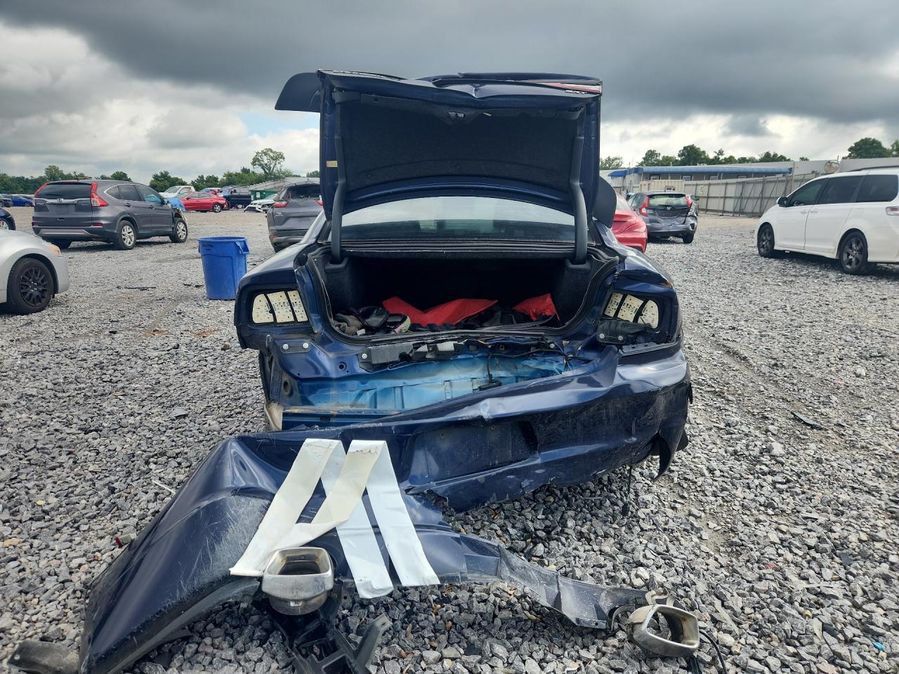 2014 Dodge Charger Sxt Blue vin: 2C3CDXHG2EH370014 Damage: Deck Lid, Dent(S) W/ Paint Dmg, > 12 Inches