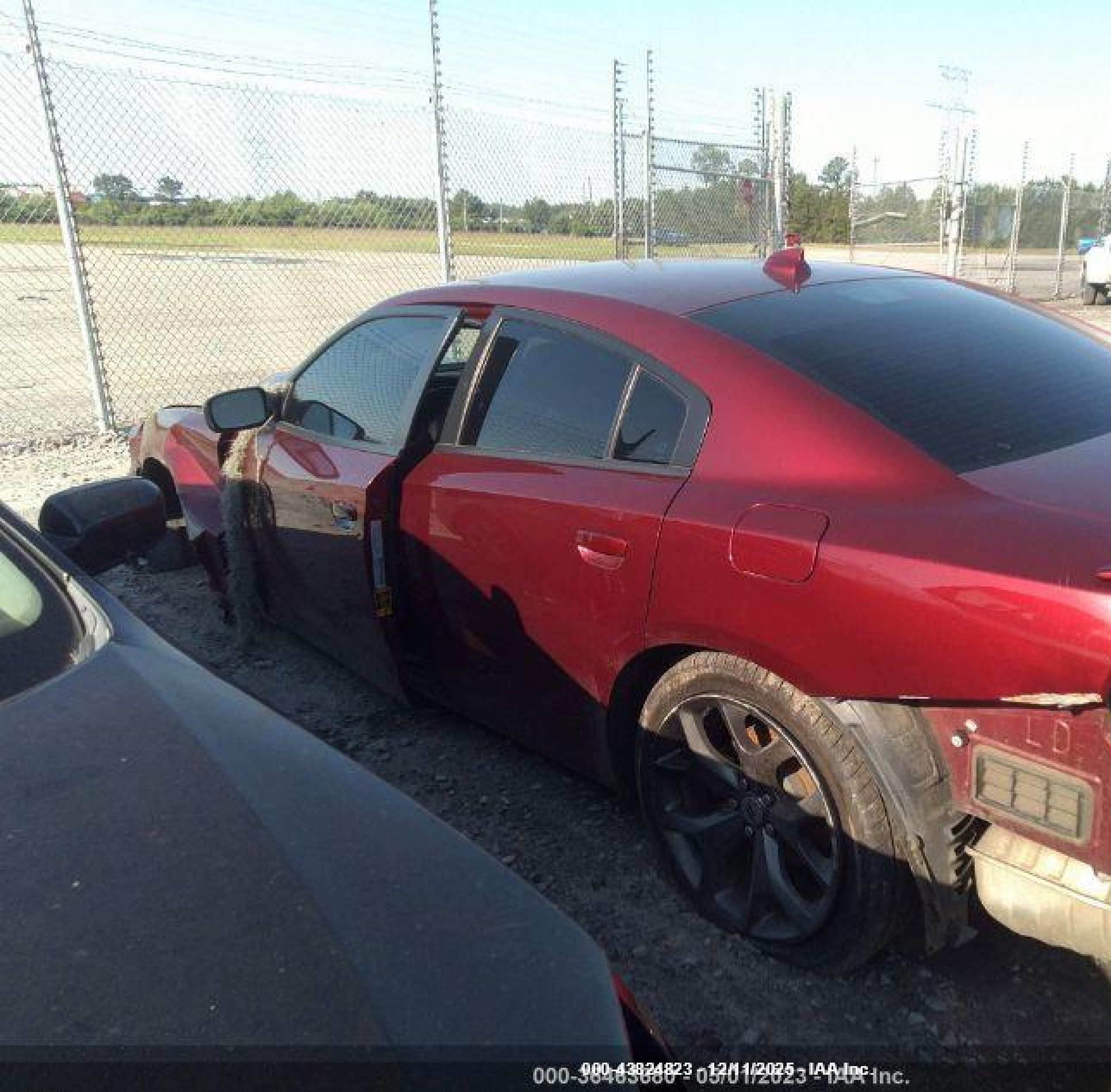 2019 Dodge Charger Gt Rwd Бордовый vin: 2C3CDXHG2KH608875