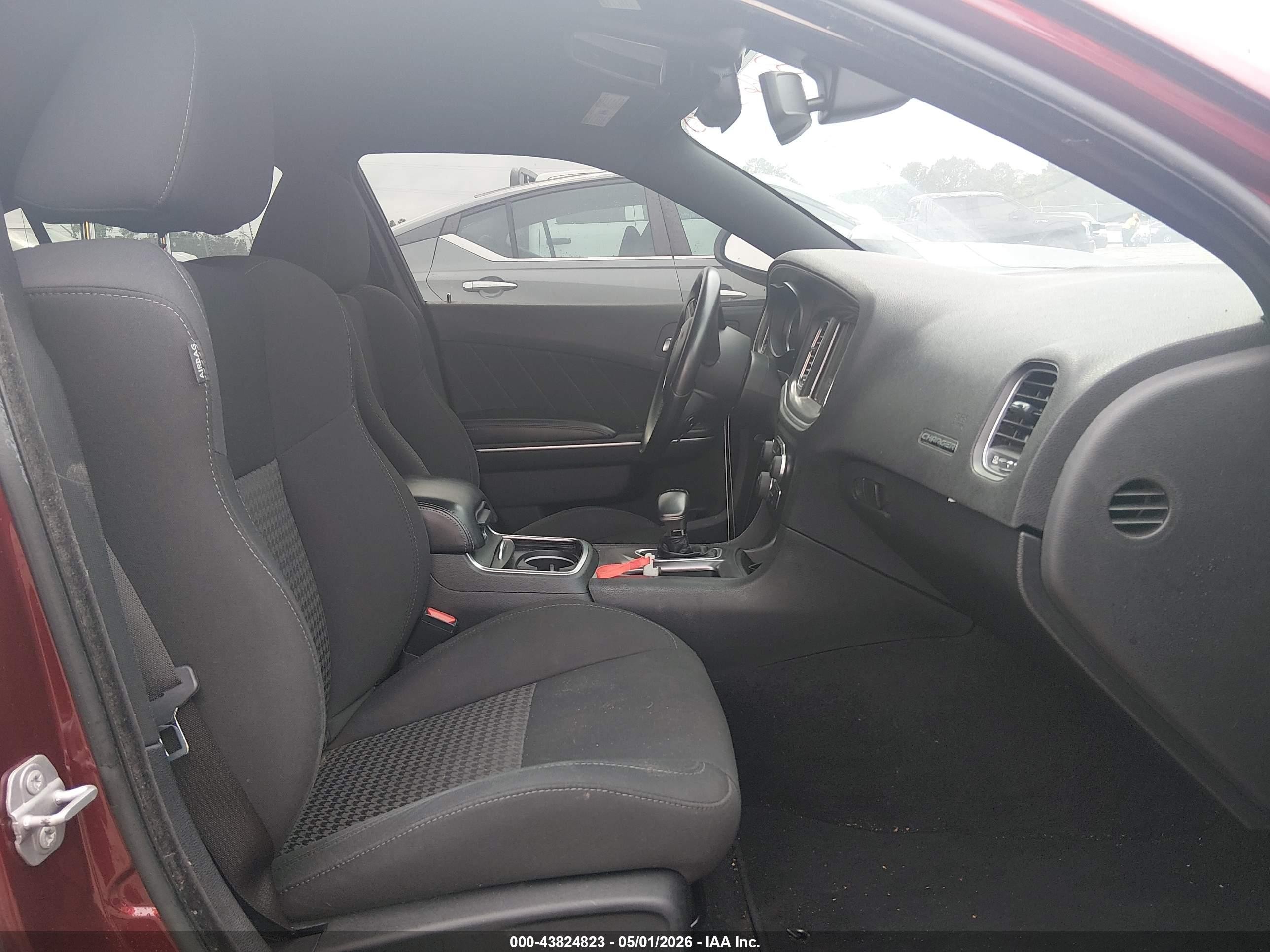 2019 Dodge Charger Gt Rwd Бордовый vin: 2C3CDXHG2KH608875