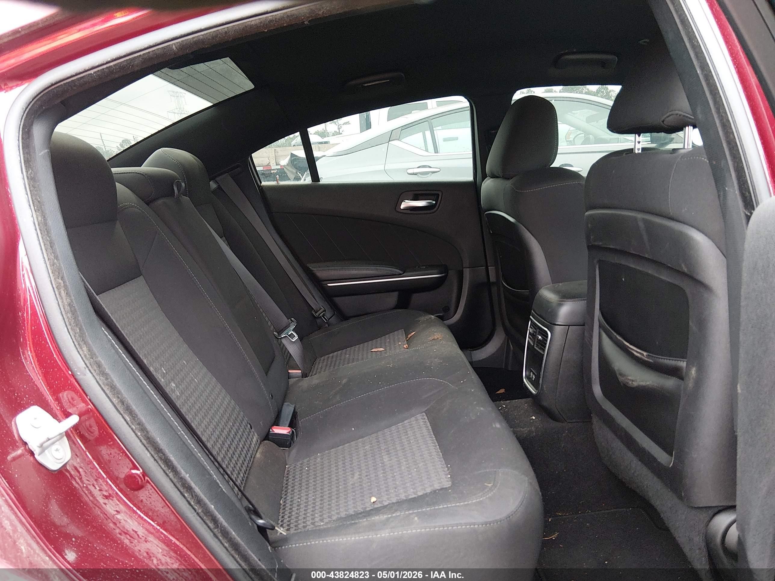 2019 Dodge Charger Gt Rwd Бордовый vin: 2C3CDXHG2KH608875