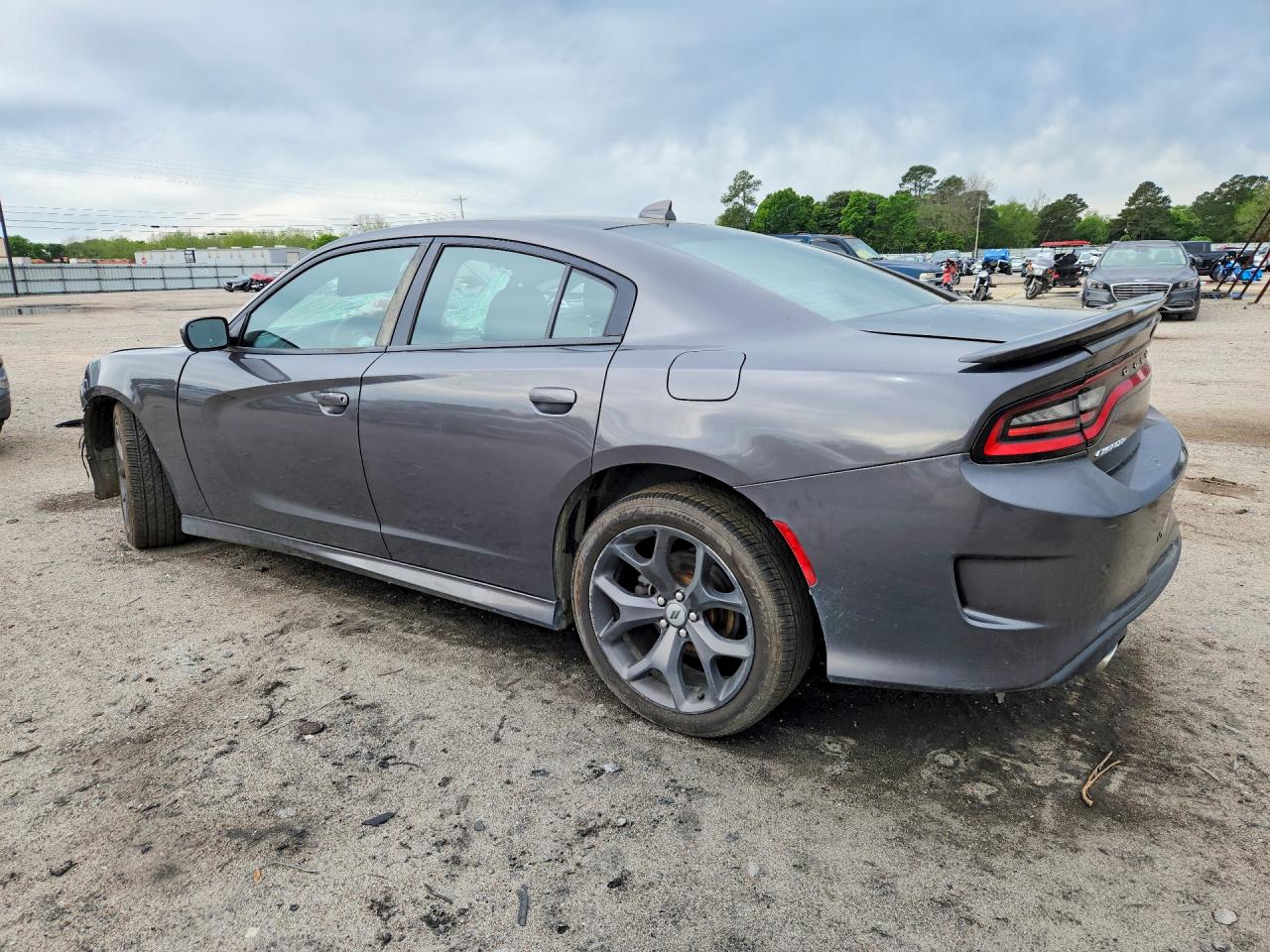 2019 Dodge Charger Gt Серый vin: 2C3CDXHG2KH630617