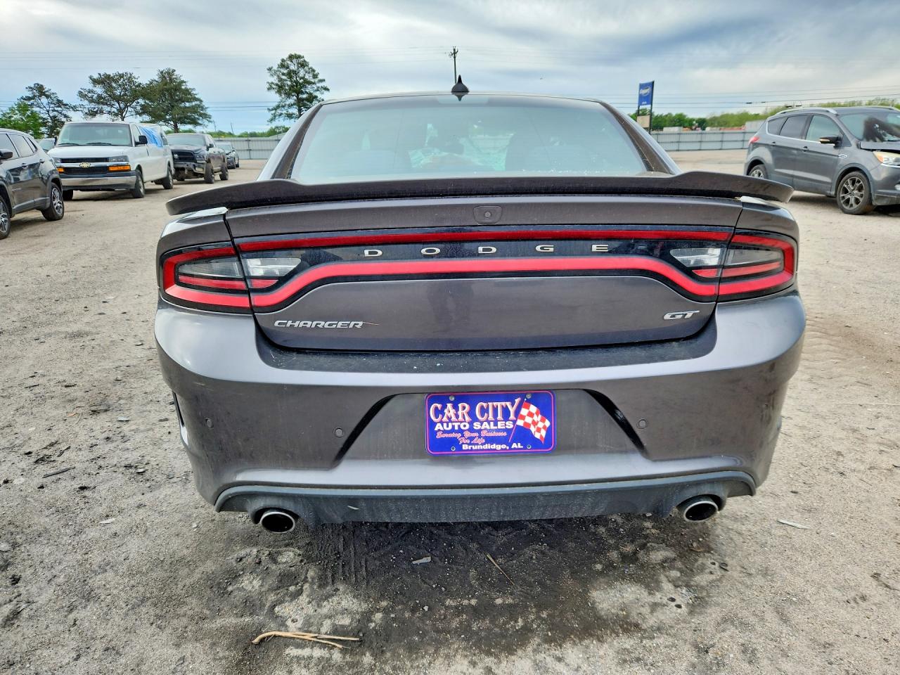 2019 Dodge Charger Gt Серый vin: 2C3CDXHG2KH630617