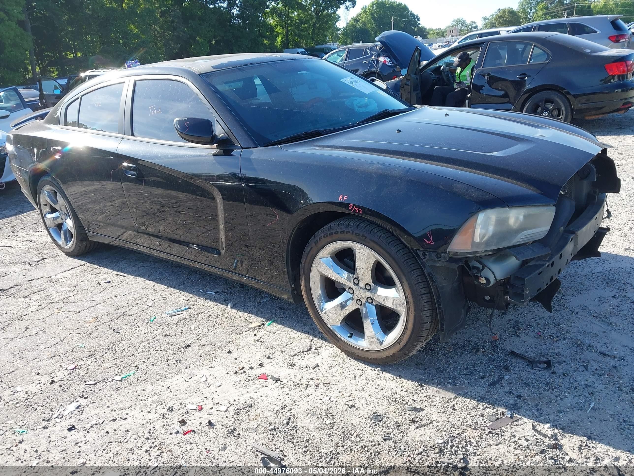2012 Dodge Charger Sxt Black vin: 2C3CDXHG3CH122030