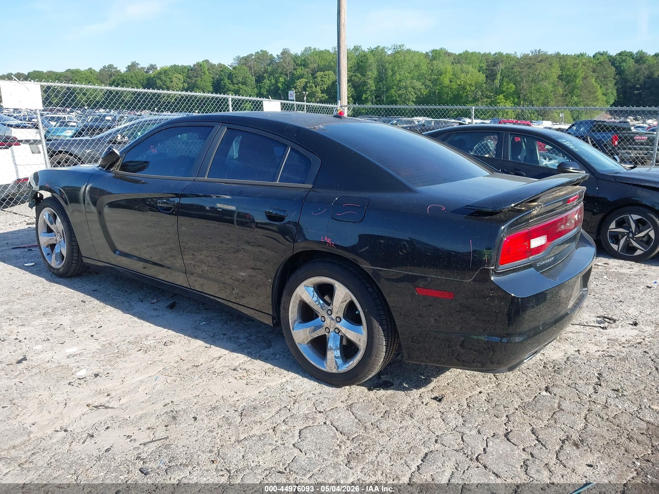 2012 Dodge Charger Sxt Black vin: 2C3CDXHG3CH122030