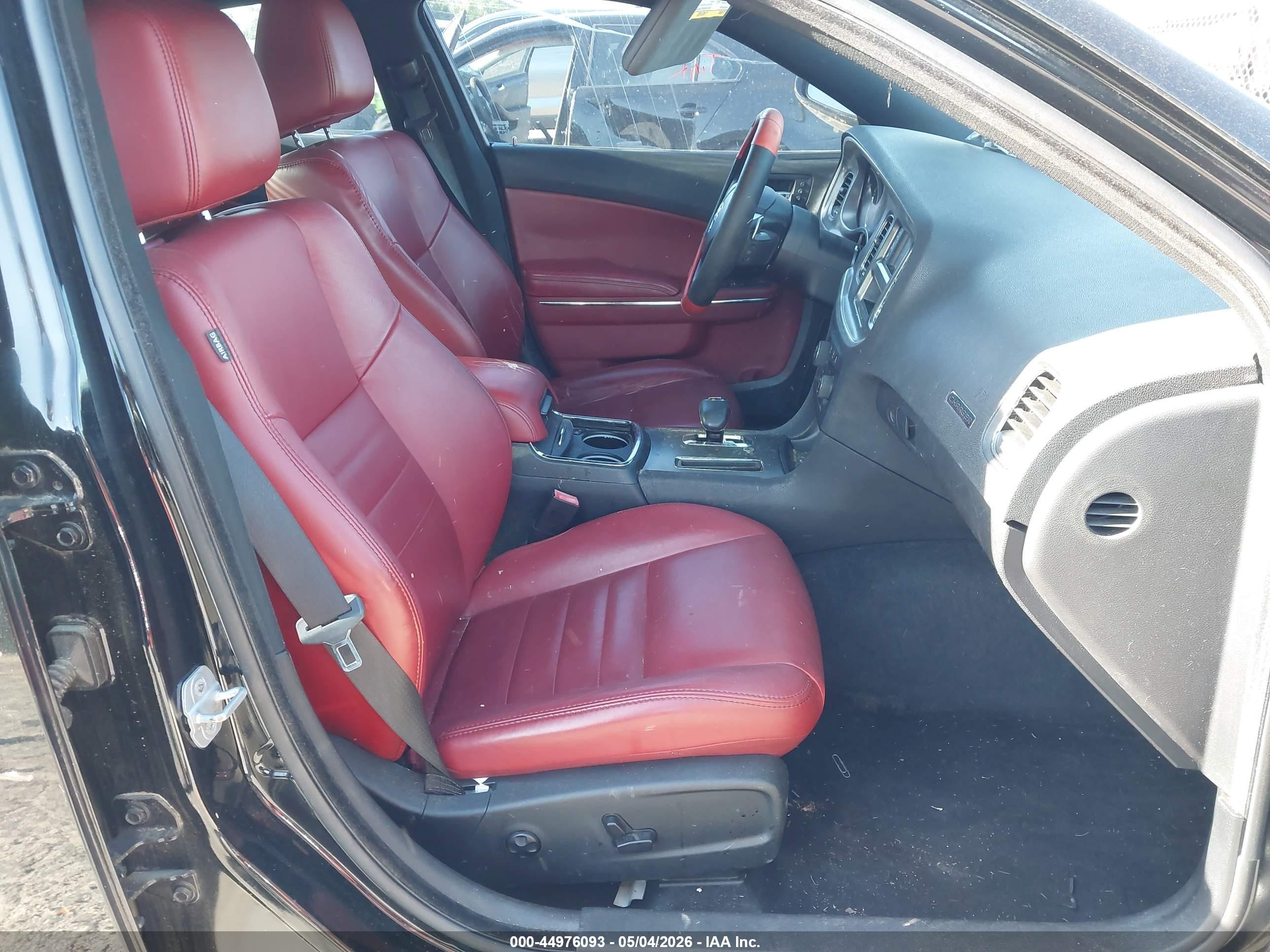 2012 Dodge Charger Sxt Black vin: 2C3CDXHG3CH122030