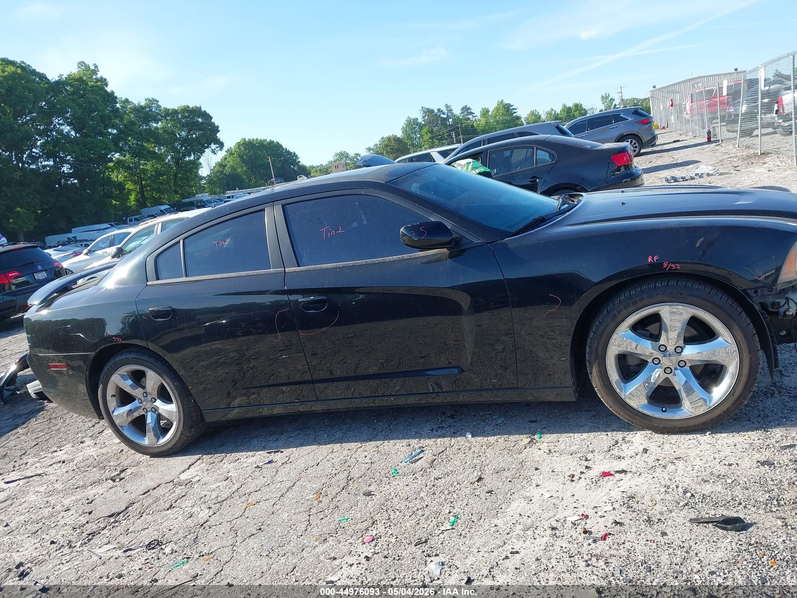 2012 Dodge Charger Sxt Black vin: 2C3CDXHG3CH122030