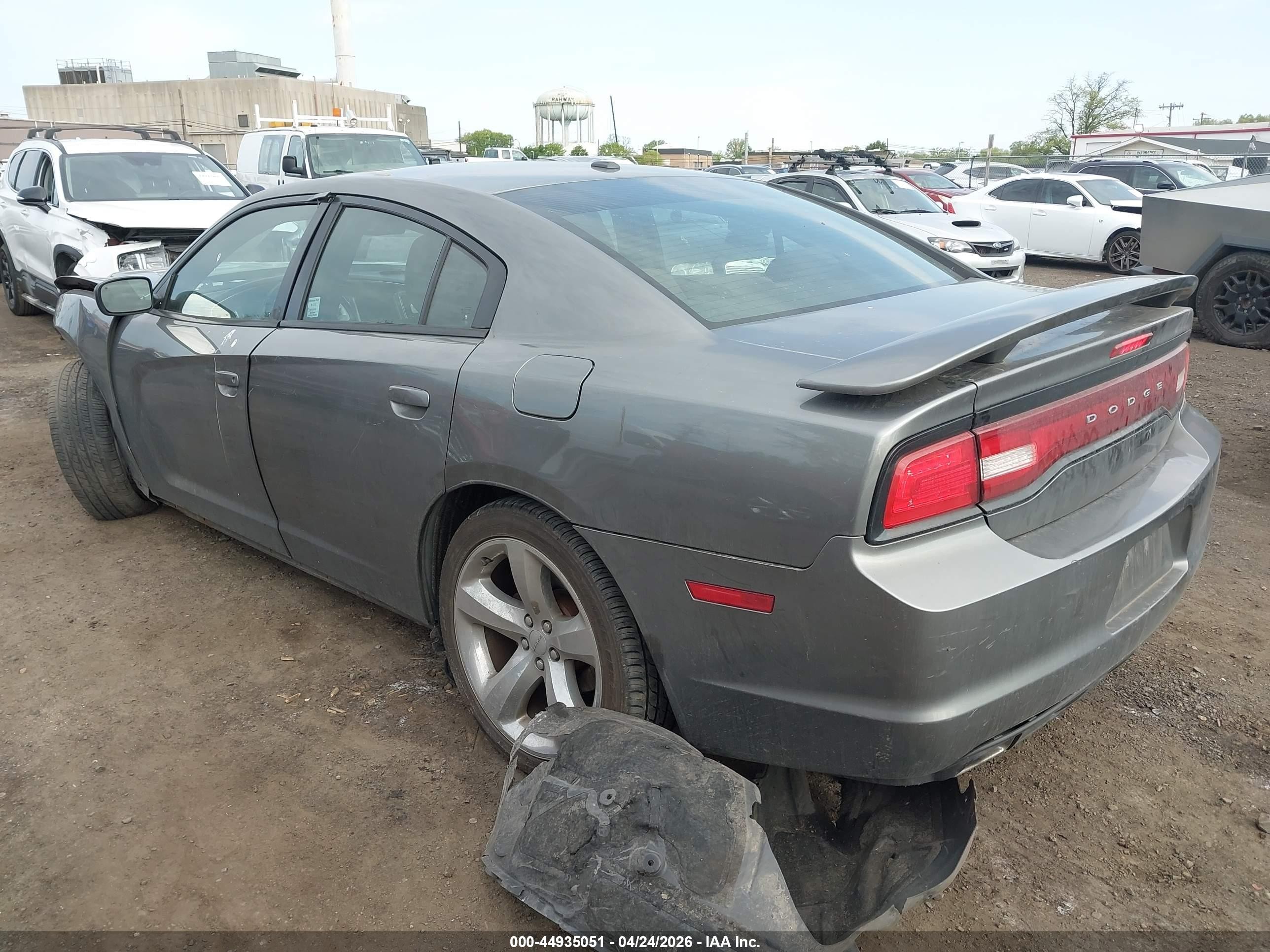 2012 Dodge Charger Sxt Gray vin: 2C3CDXHG3CH213489