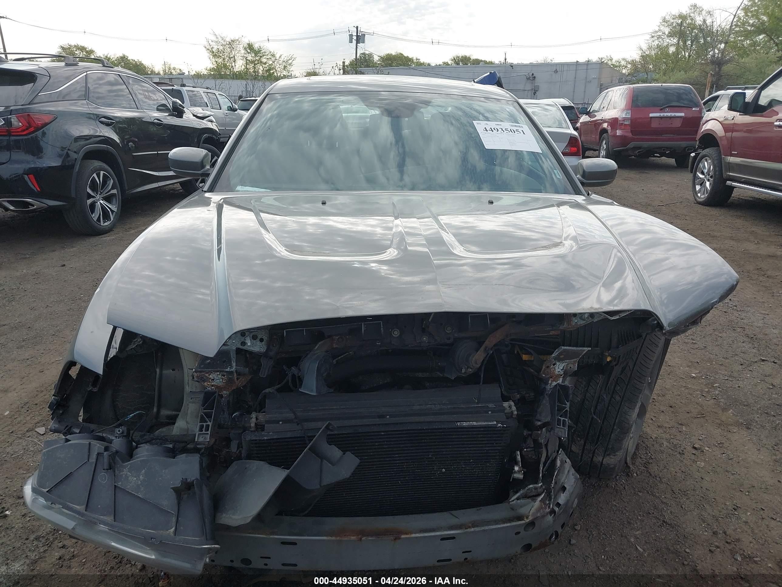 2012 Dodge Charger Sxt Gray vin: 2C3CDXHG3CH213489