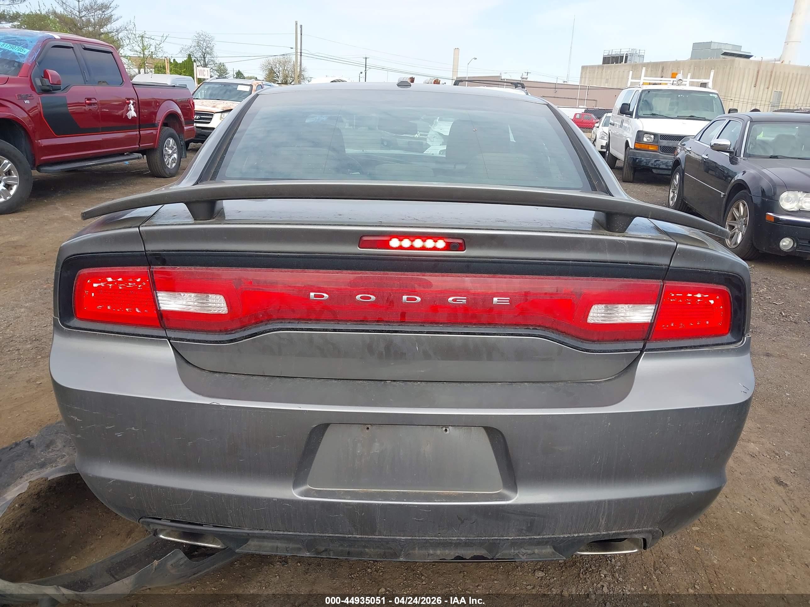 2012 Dodge Charger Sxt Gray vin: 2C3CDXHG3CH213489