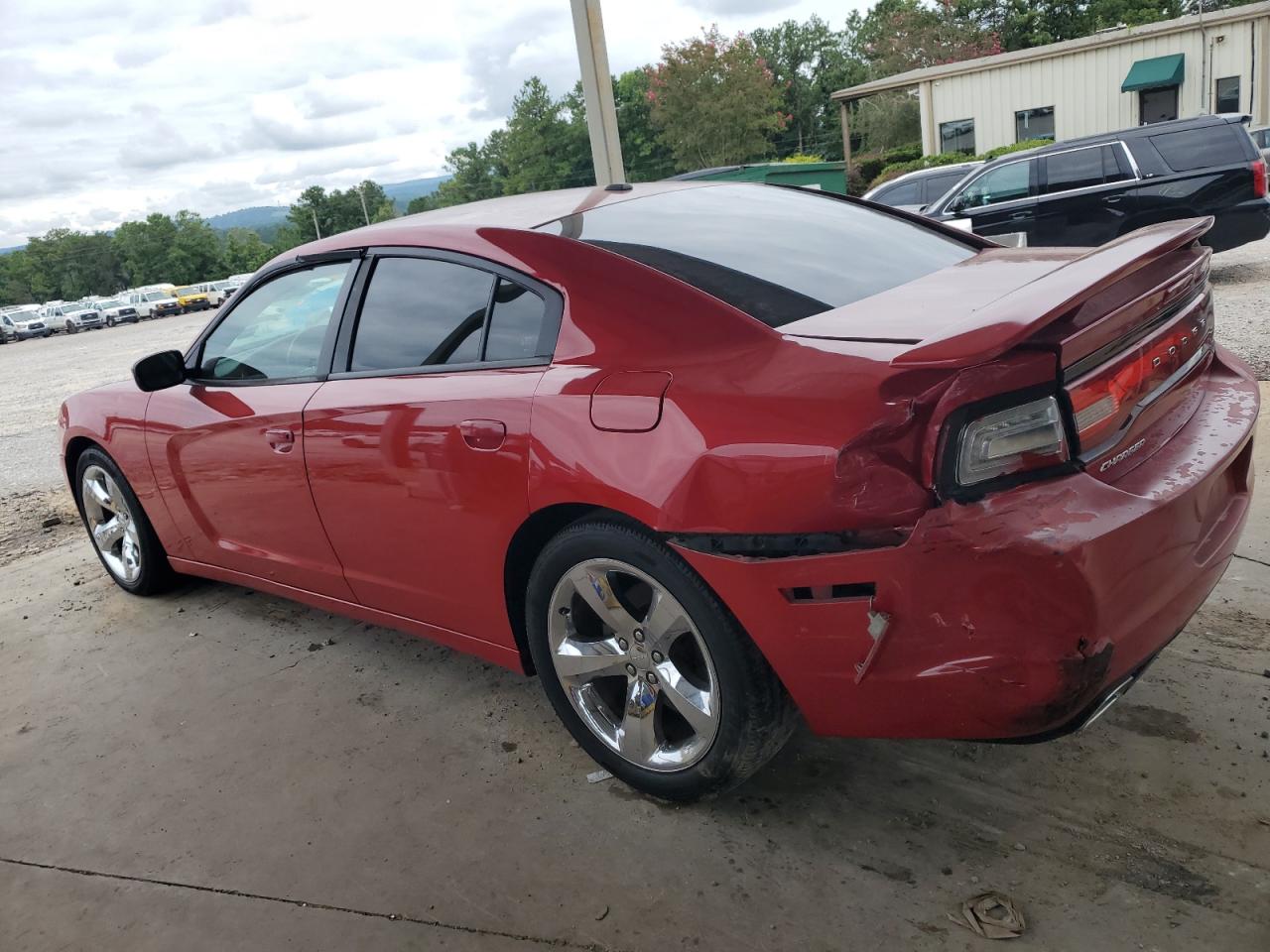 2012 Dodge Charger Sxt Red vin: 2C3CDXHG3CH215517