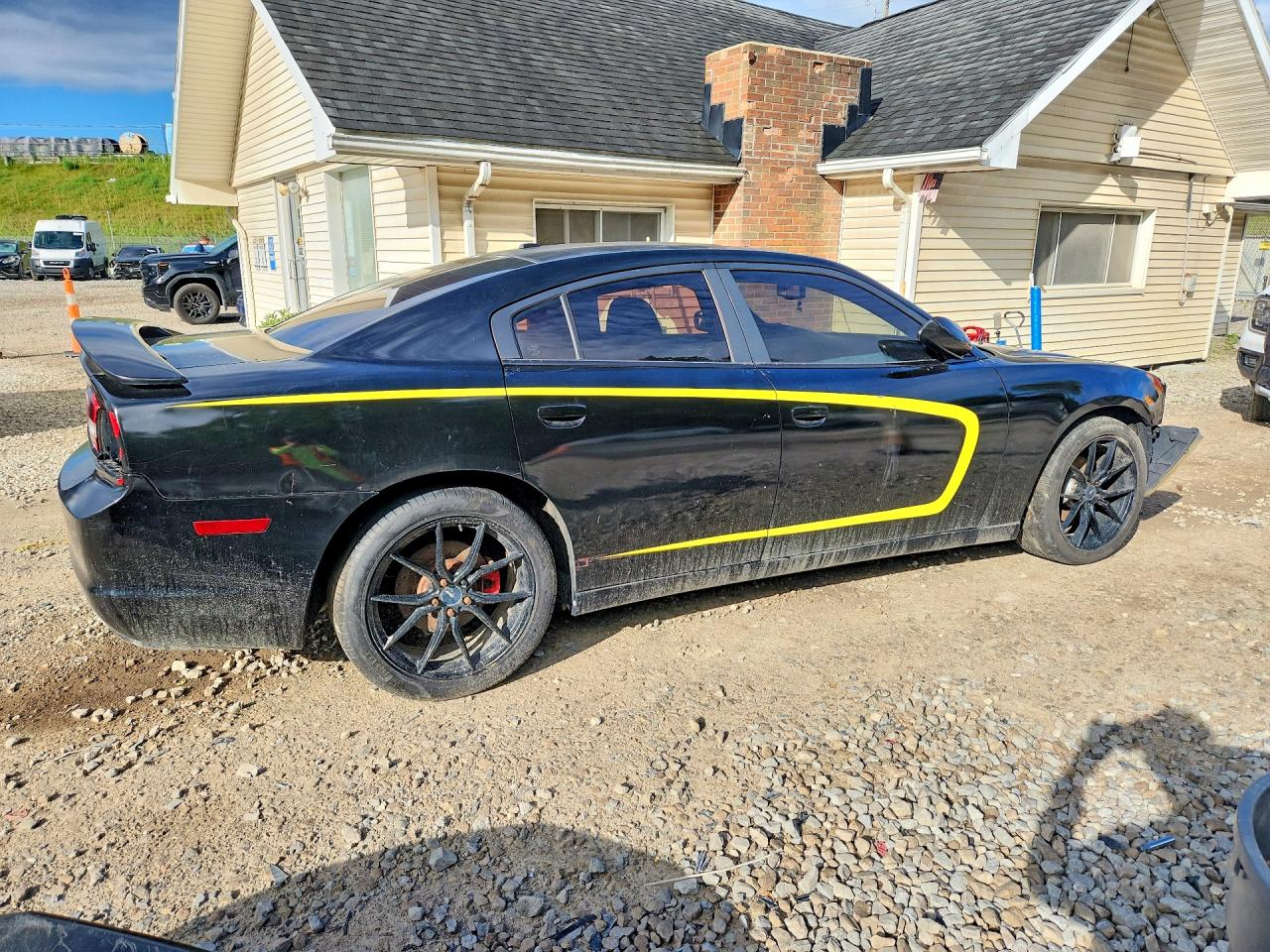 2014 Dodge Charger Sxt Black vin: 2C3CDXHG3EH141180
