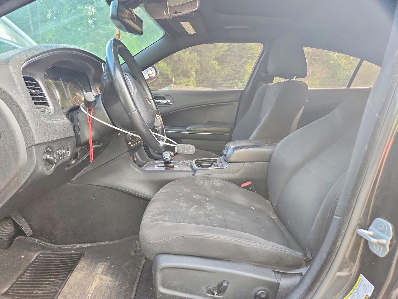 2014 Dodge Charger Sxt Black vin: 2C3CDXHG3EH141180