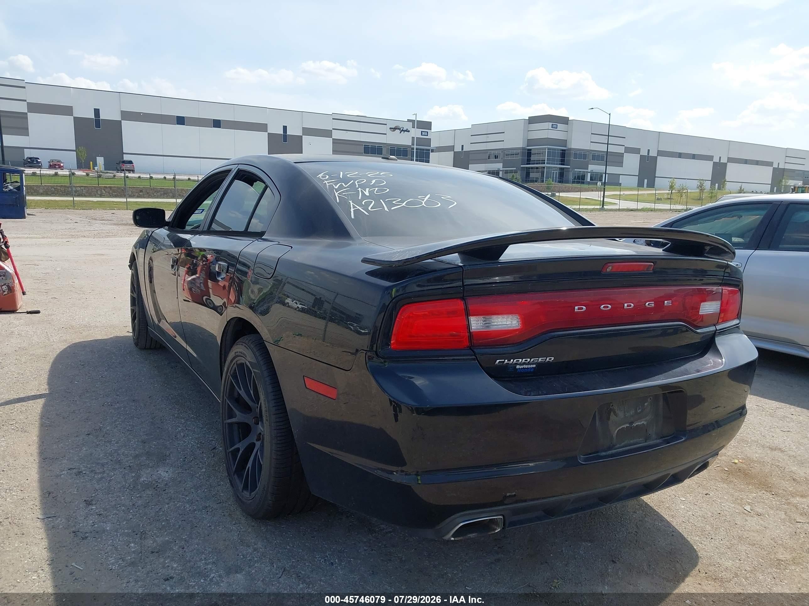 2014 Dodge Charger Sxt Plus Black vin: 2C3CDXHG3EH178181