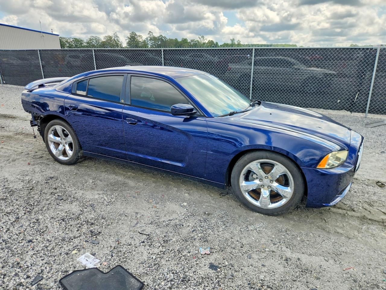 2014 Dodge Charger Sxt Синий vin: 2C3CDXHG3EH206738