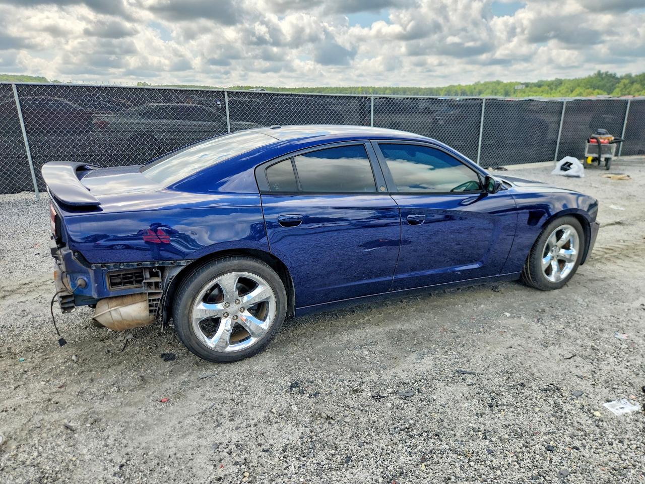 2014 Dodge Charger Sxt Синий vin: 2C3CDXHG3EH206738