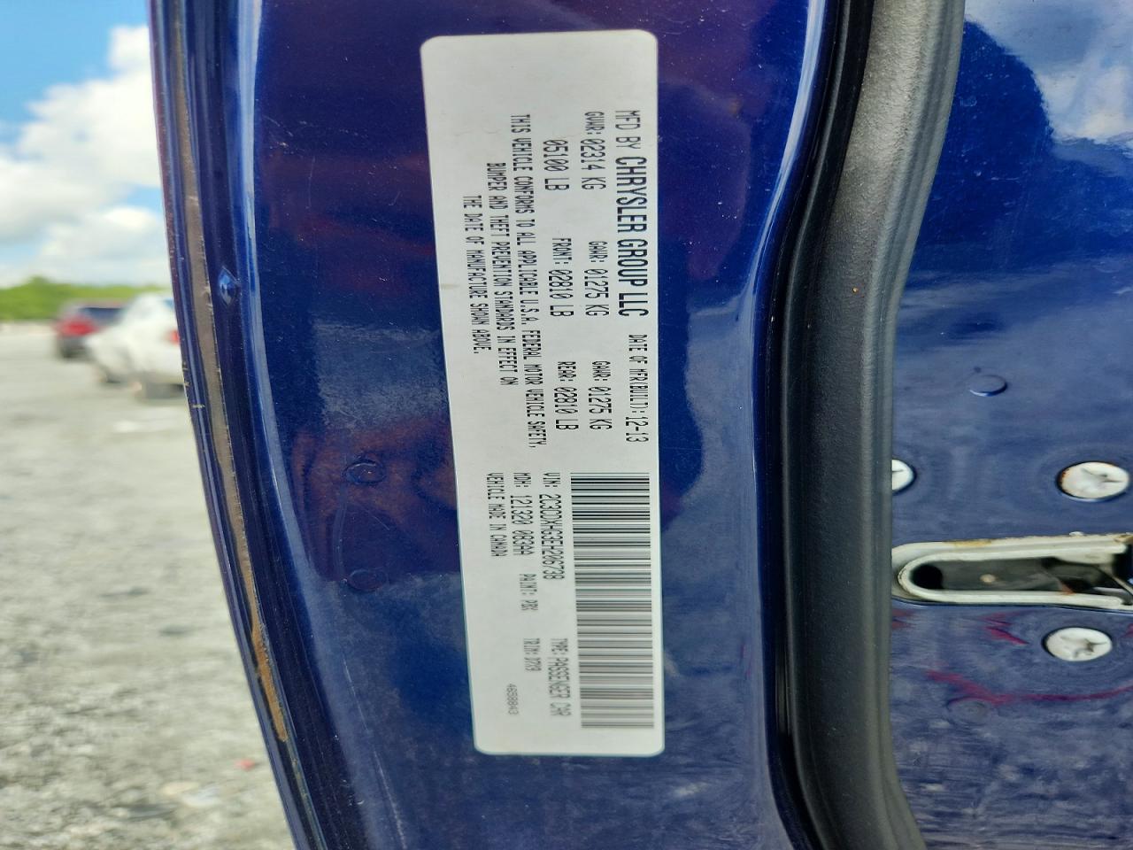 2014 Dodge Charger Sxt Синий vin: 2C3CDXHG3EH206738