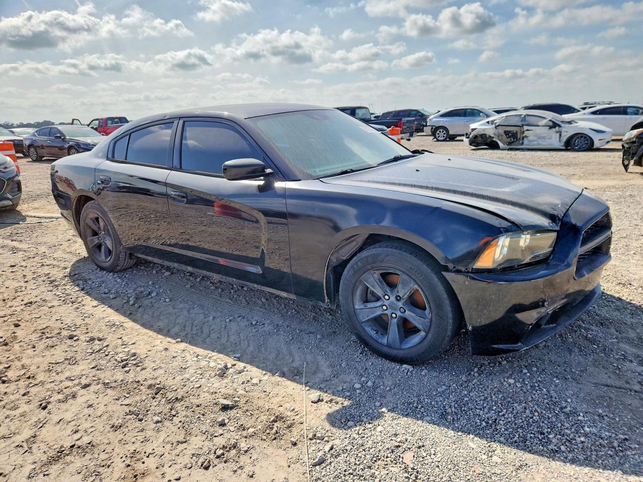 2014 Dodge Charger Sxt Черный vin: 2C3CDXHG3EH258760