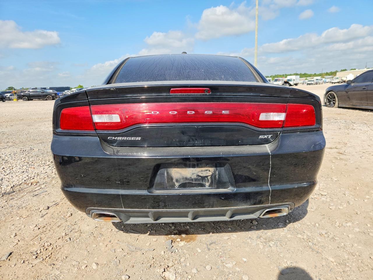 2014 Dodge Charger Sxt Черный vin: 2C3CDXHG3EH258760
