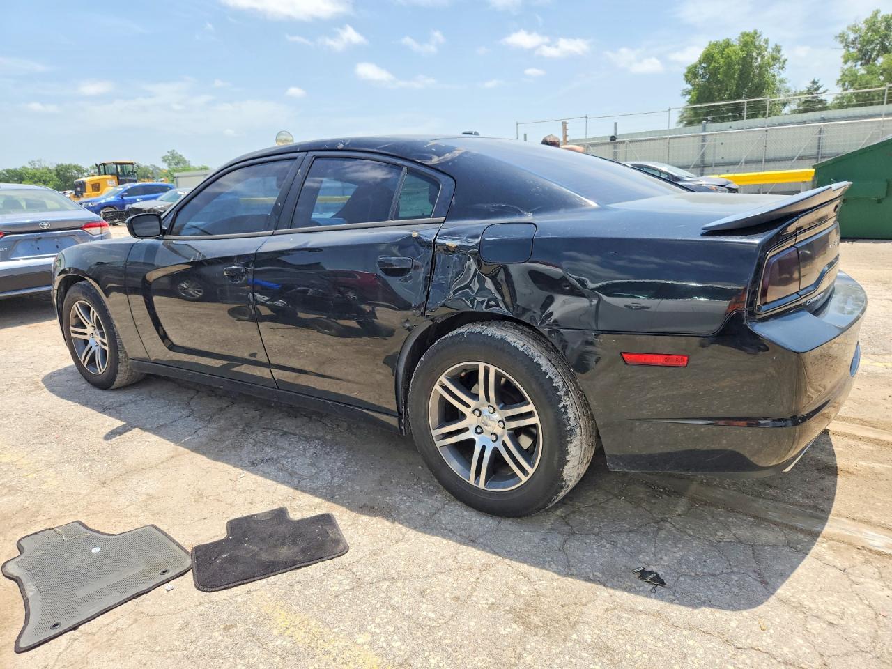 2014 Dodge Charger Sxt Black vin: 2C3CDXHG3EH338883
