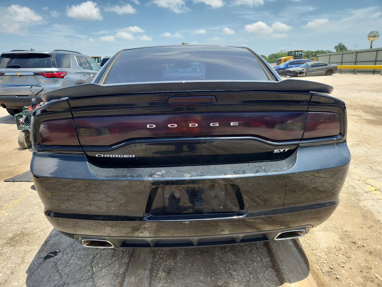 2014 Dodge Charger Sxt Black vin: 2C3CDXHG3EH338883
