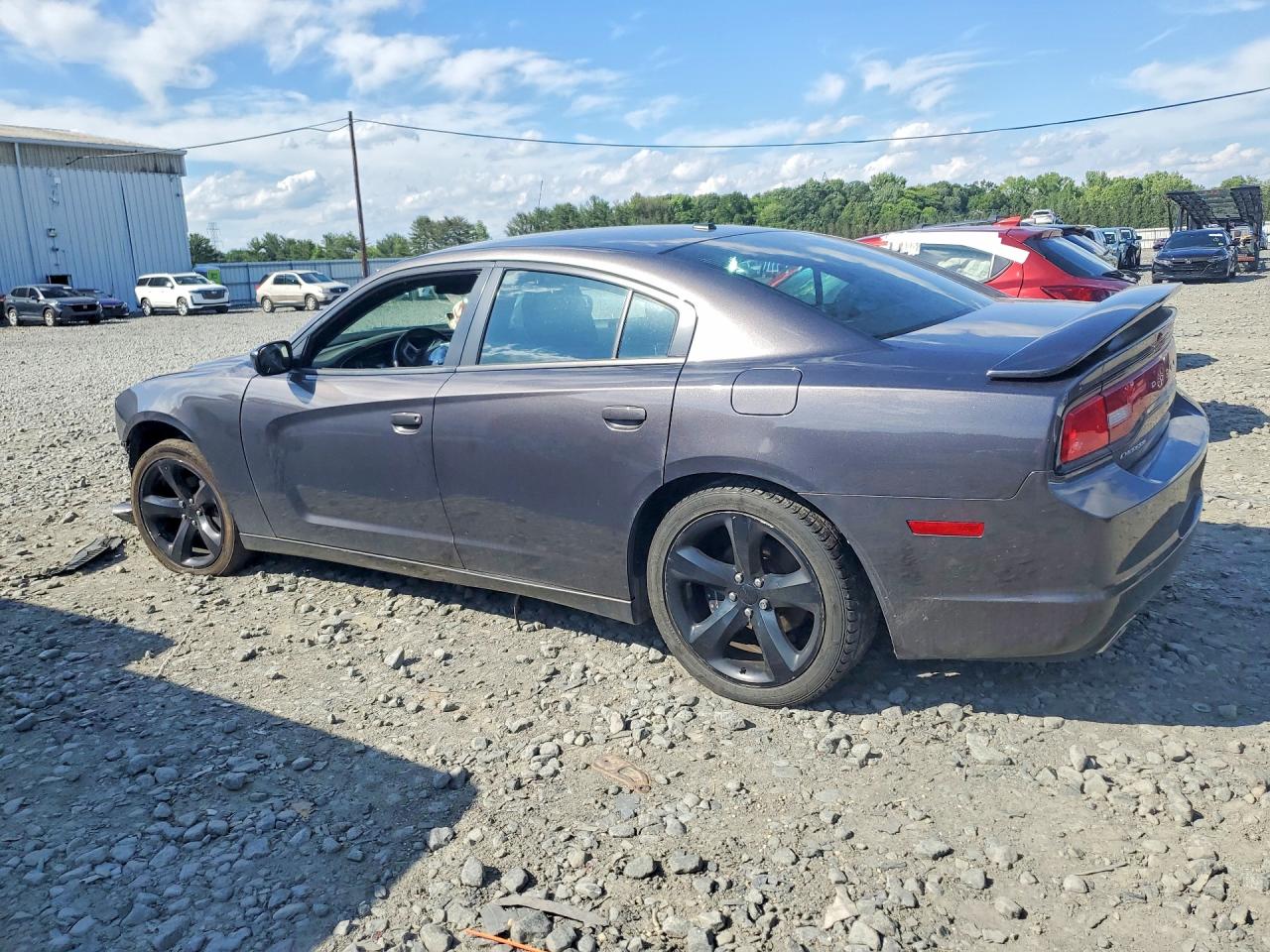 2014 Dodge Charger Sxt Gray vin: 2C3CDXHG3EH348569